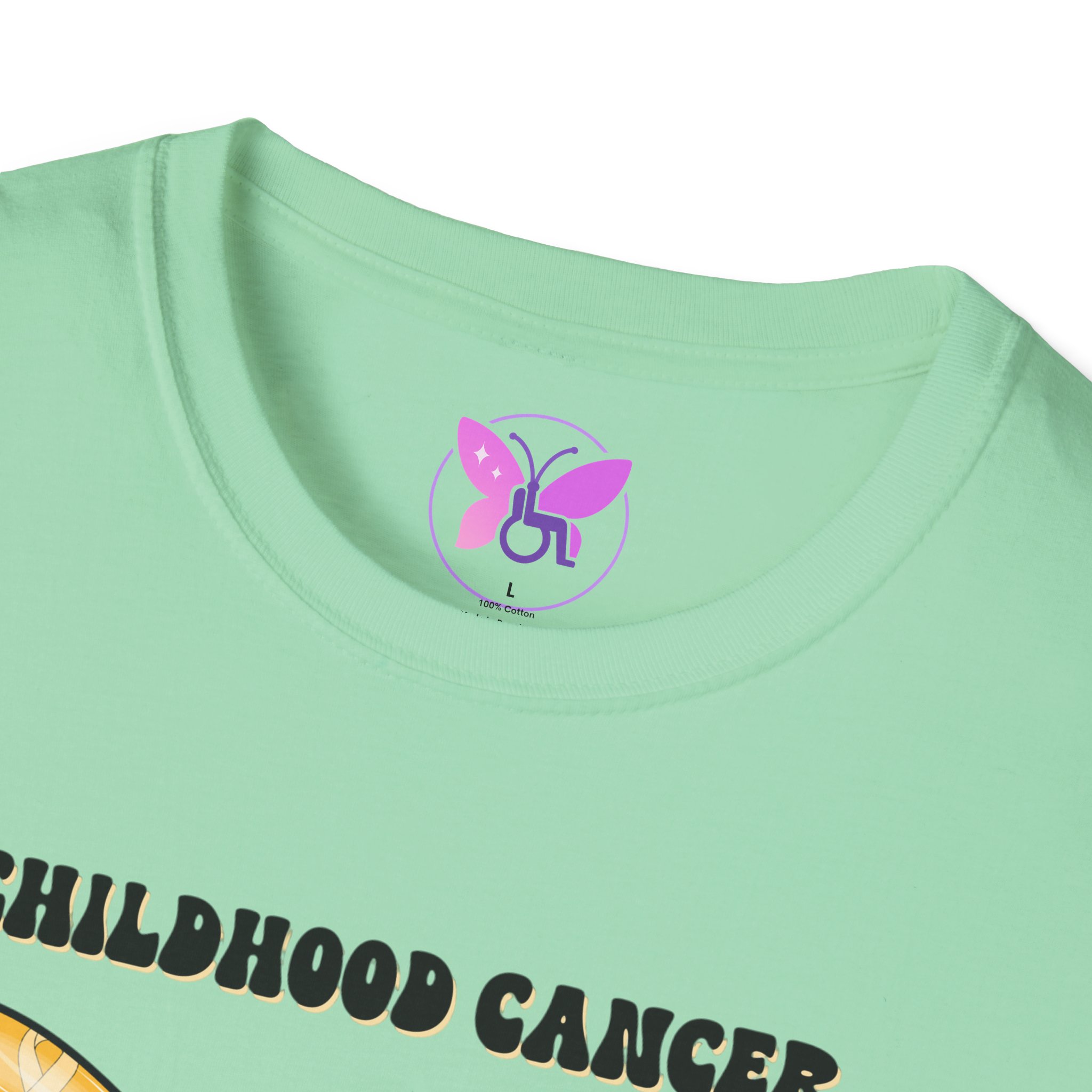 Childhood Cancer Awareness Shirt Gold Ribbon T-Shirt | Awareness Shirt, Pediatric Cancer Support Tee for Kids and Adults Unisex Fundraiser - Image 19