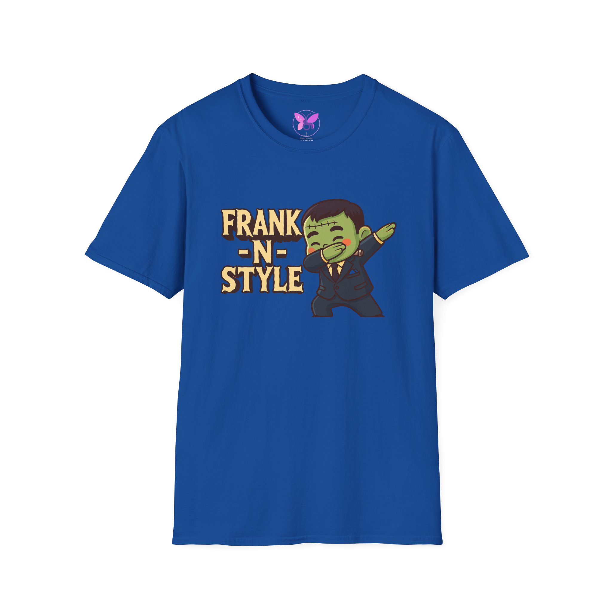 Boy Frank N Style Dabbing T-Shirt for Adults, Unisex Tee Shirt, Softstyle Top, Fun Graphic Tee, Trendy Hip Shirt, Cool Cotton Tshirt - Image 37