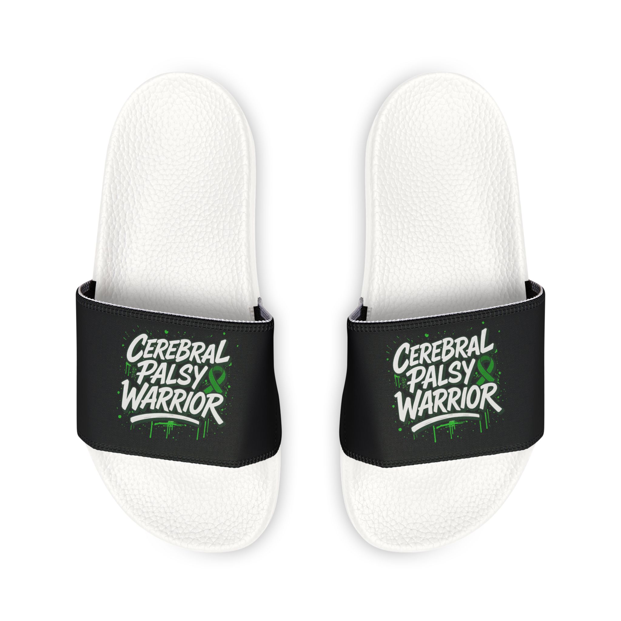 Adult Youth Slides — “Cerebral Palsy Warrior” | Graffiti Awareness Edition - Image 3