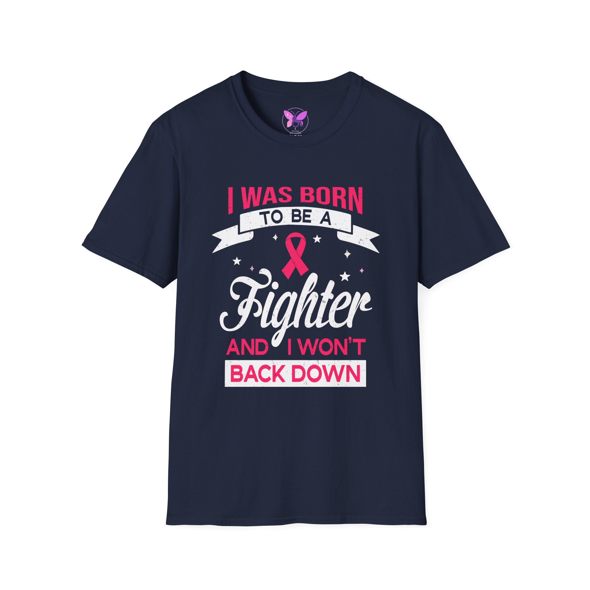 Pink Ribbon Breast Cancer Shirt, Fighter Survivor Tee, Awareness Gift , Inspirational Unisex Tee, Cancer Support Shirt Gift for Survivors - Image 9