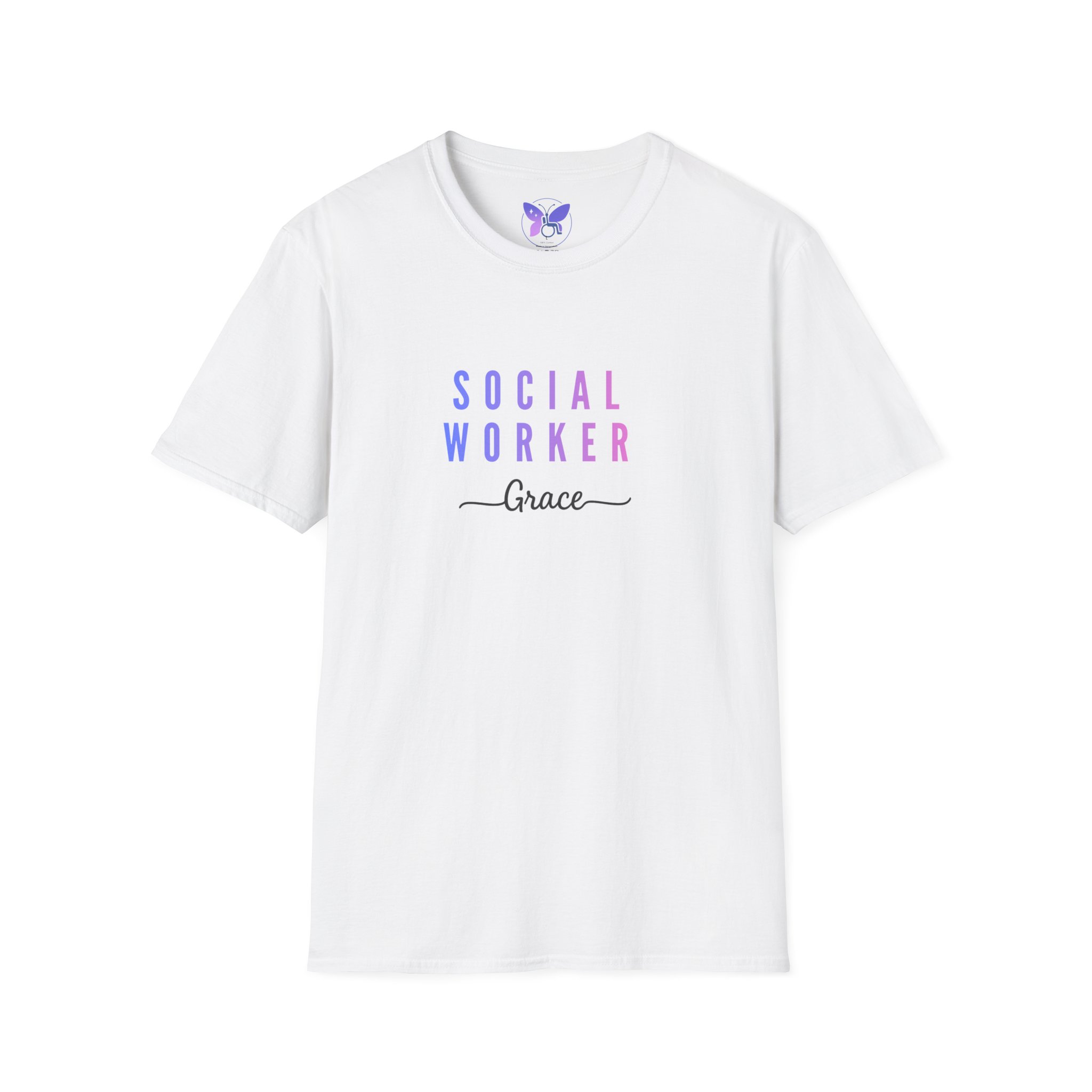 Personalized Social Worker Shirt Custom Name Appreciation Gift for Social Work Professionals