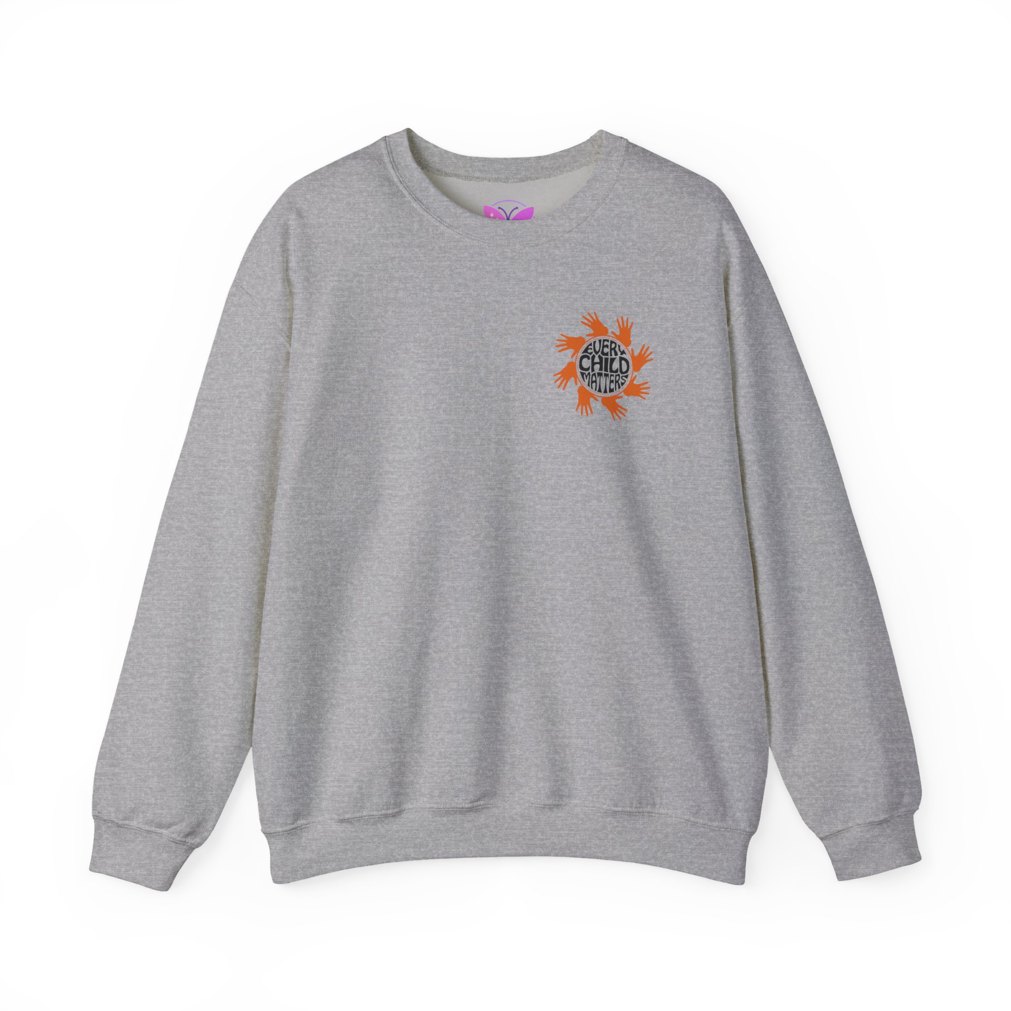 Every Child Matters Crewneck Sweatshirt Adult, Cozy Unisex Pullover, School Spirit Gear, Charity Awareness Apparel, Gift for Parents - Image 2