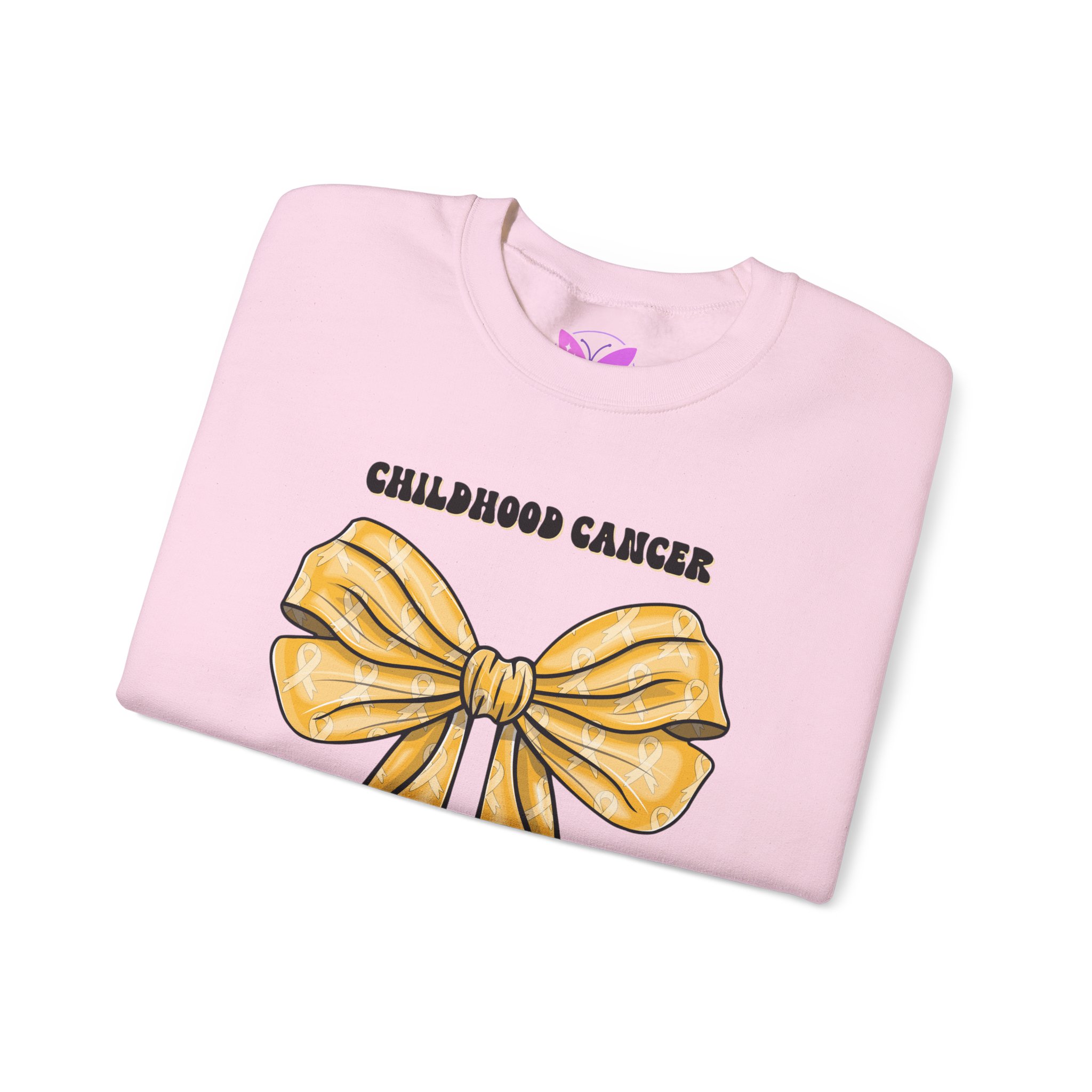 Childhood Cancer Gold Ribbon Sweatshirt -Awareness Sweatshirt, Advocacy Apparel, Fundraiser Gift, Cancer Awareness, Survivor Support - Image 19