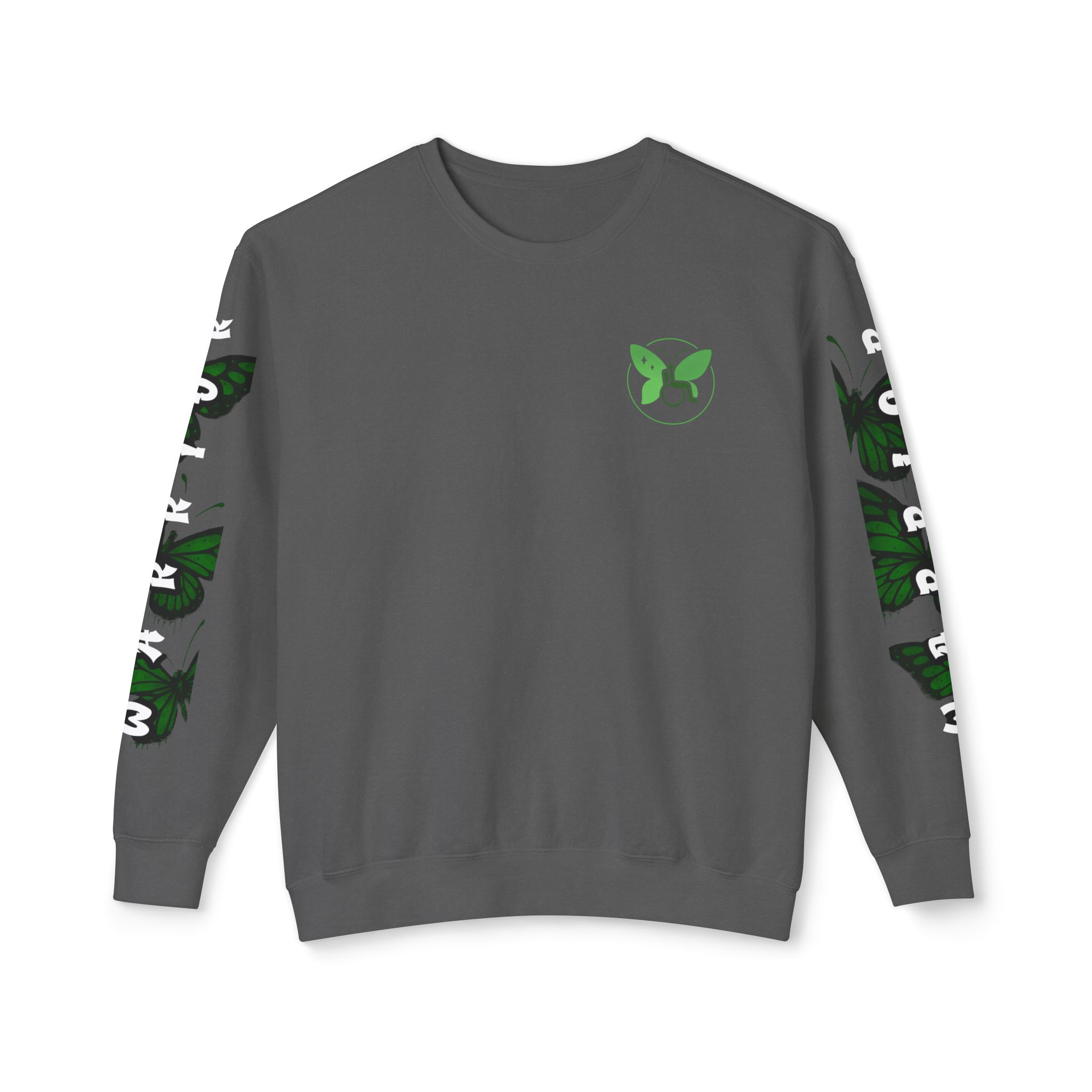 Adult CEREBRAL PALSY WARRIOR Sweatshirt Awareness Apparel by Butterfly Dreams On Wheels - Image 2
