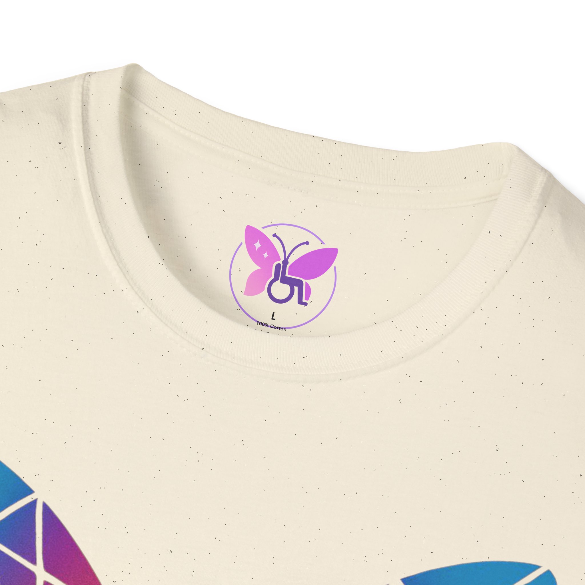 Unstoppable butterfly T-shirt -Geometric Colorful Butterfly Tee | Motivational Graphic Shirt | Gift for Her | Inspirational Apparel - Image 11