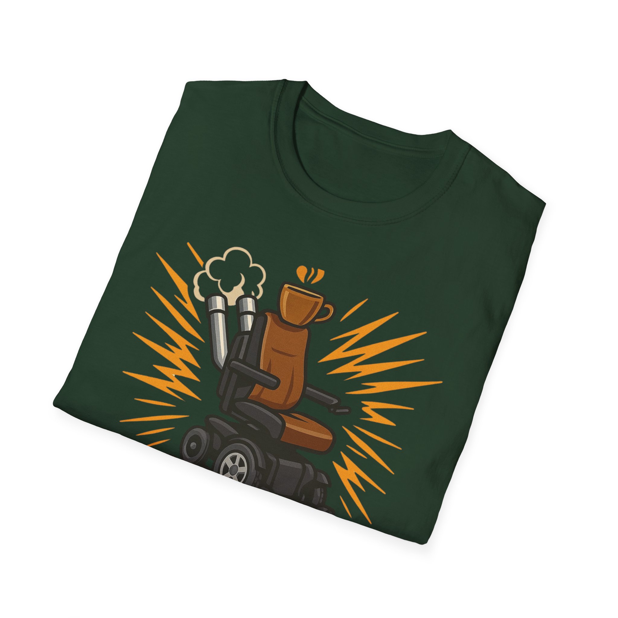Espresso Turbo Boost Engaged Funny Wheelchair T-Shirt Caffeine and Unstoppable Vibes, Coffee Lover , Wicked Sense of Humor. - Image 24
