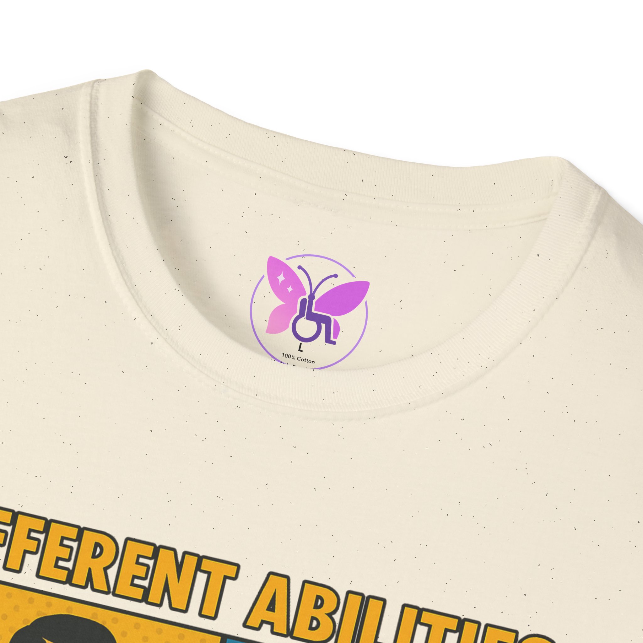 Different Abilities Same Attitude T-Shirt Disability Empowerment Tee Inclusive Unisex Shirt - Image 15