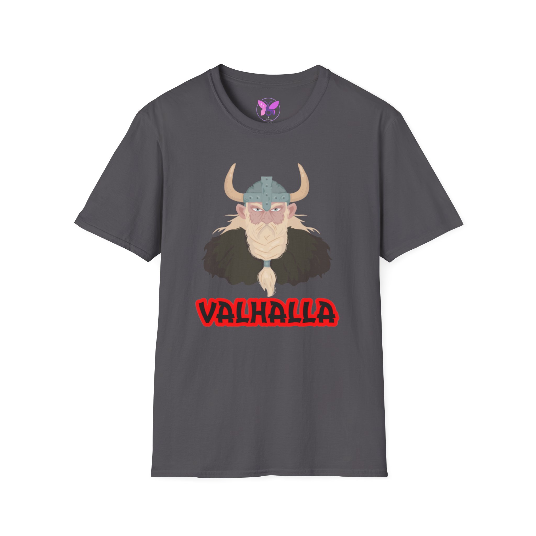 Valhalla Viking Graphic T-Shirt, Gift for Norse Mythology Lovers,Norse Mythology Warrior Spirit Tee | Viking and Scandinavian Aesthetic - Image 21
