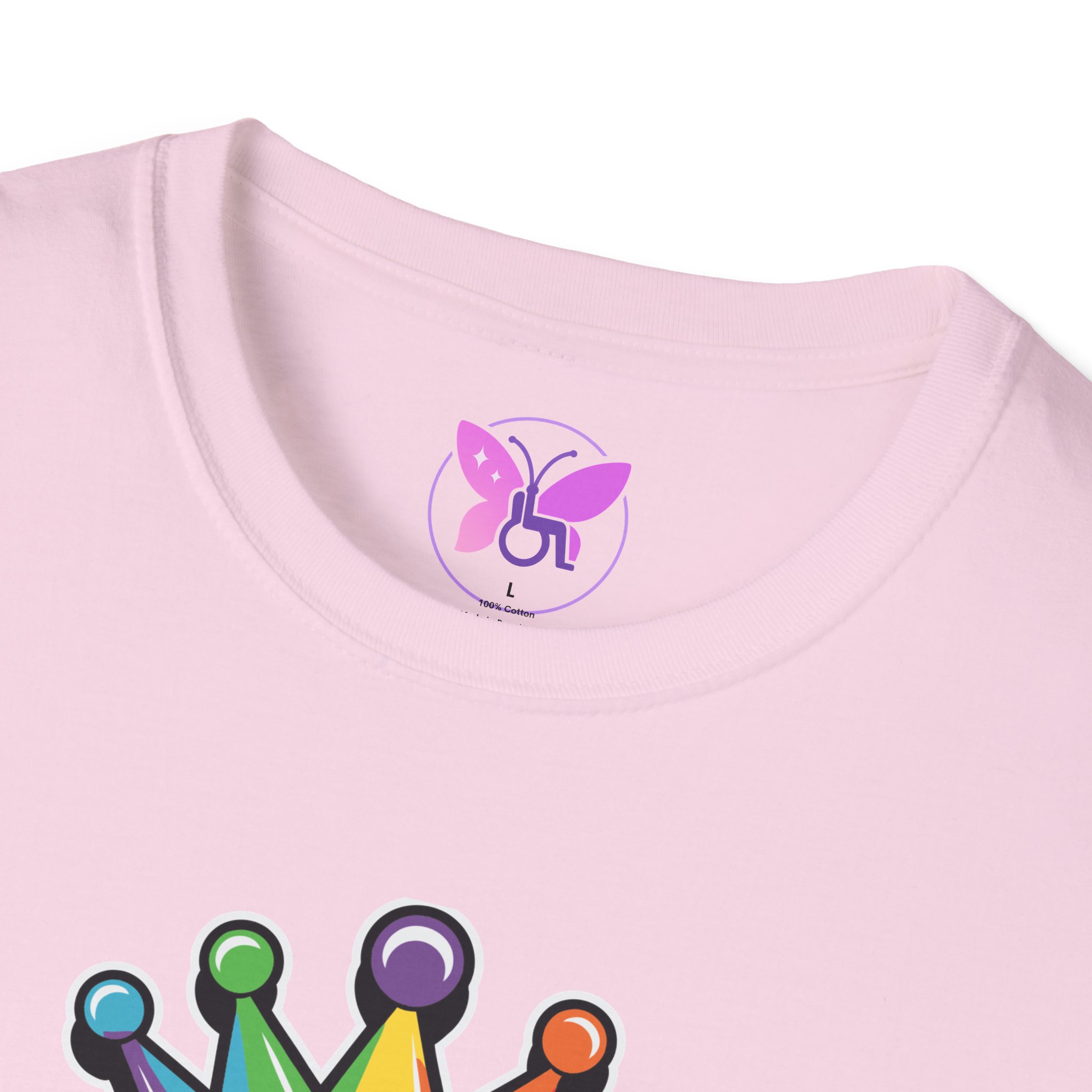 Pride Queen LGBTQ+ Unisex Softstyle T-Shirt, Inspirational Tee, Casual Wear, Gift for Friends, Everyday Comfort, Positive Vibes - Image 35