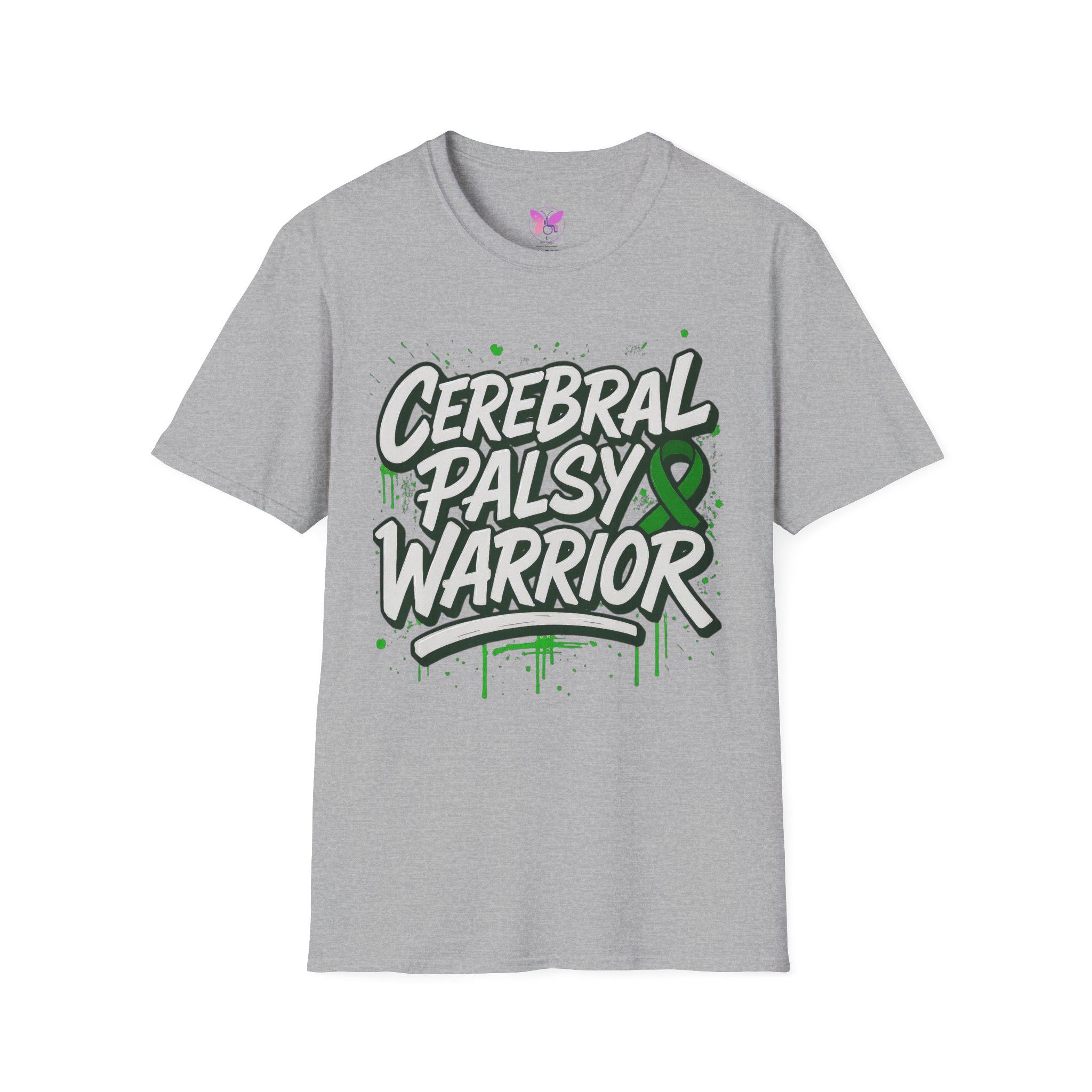 Adult Cerebral Palsy Warrior Tee | Graffiti Awareness Edition - Image 19