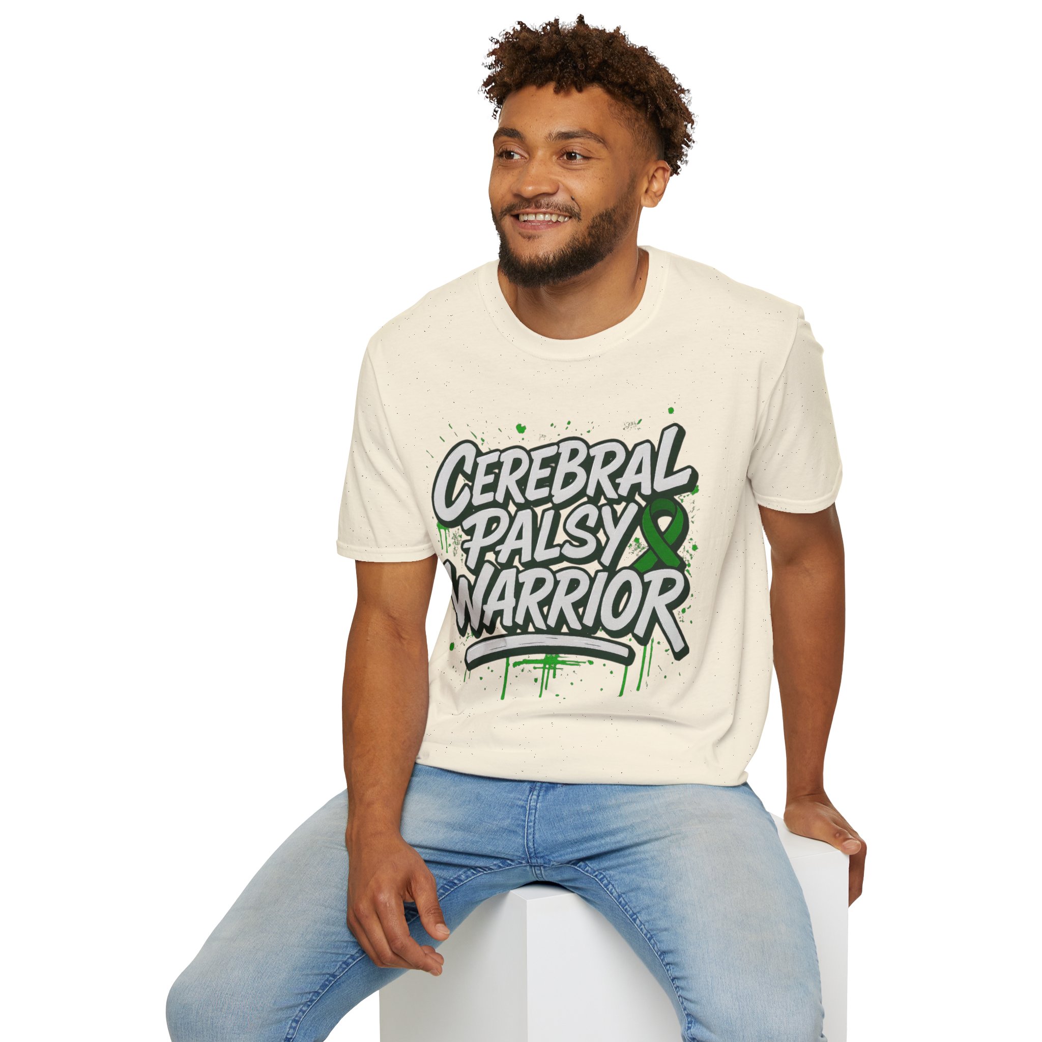 Adult Cerebral Palsy Warrior Tee | Graffiti Awareness Edition - Image 30