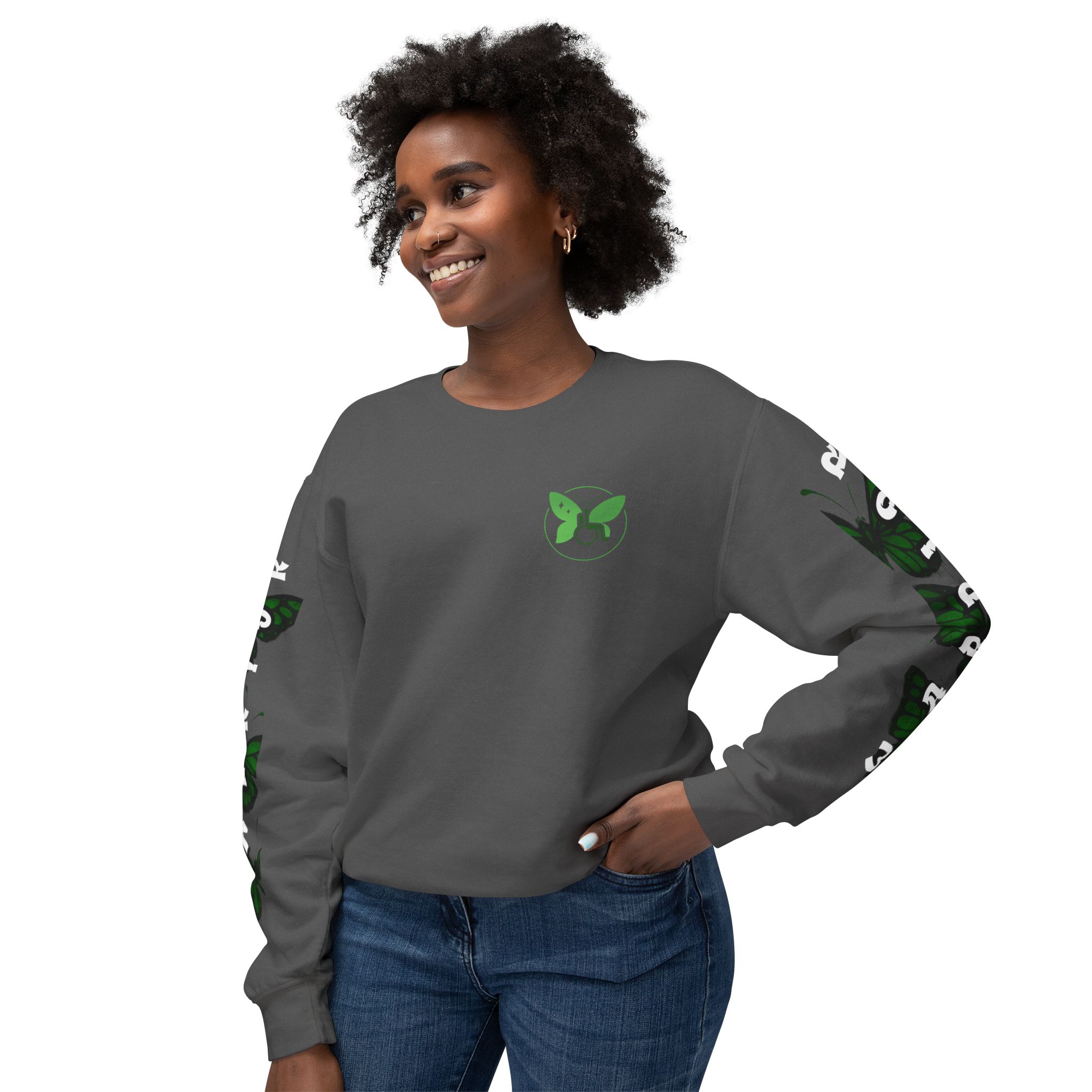 Adult CEREBRAL PALSY WARRIOR Sweatshirt Awareness Apparel by Butterfly Dreams On Wheels - Image 3