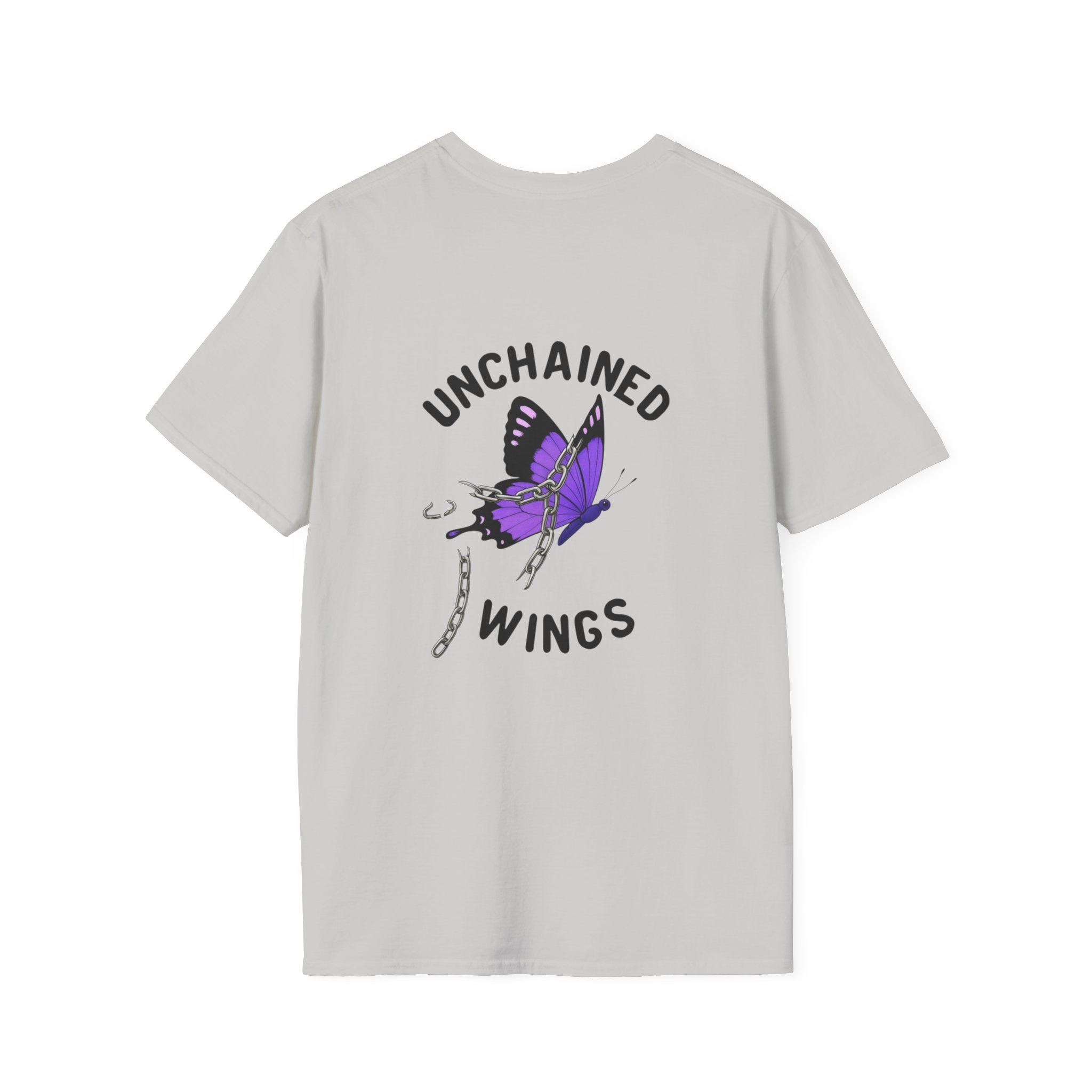Personalized Domestic Violence Survivor T-Shirt, Awareness Tee, Warrior Shirt, Freedom Date, Milestone Tee, Unisex Softstyle Shirt - Image 2