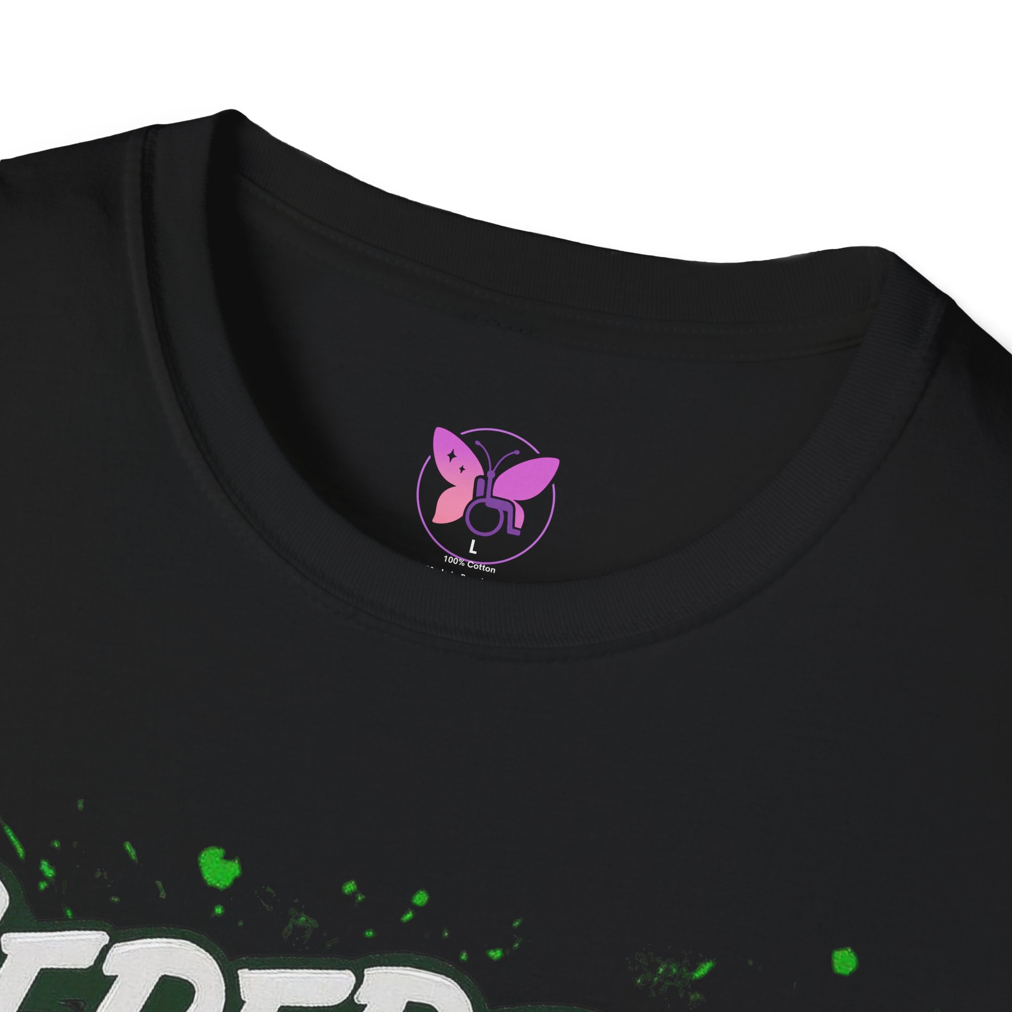 Adult Cerebral Palsy Warrior Tee | Graffiti Awareness Edition - Image 3