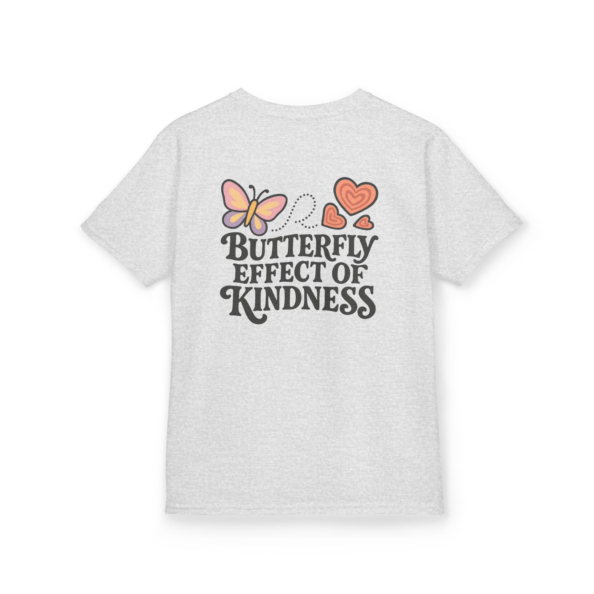 Kids Butterfly Effect of Kindness T-Shirt National Pink Shirt Day - Image 18