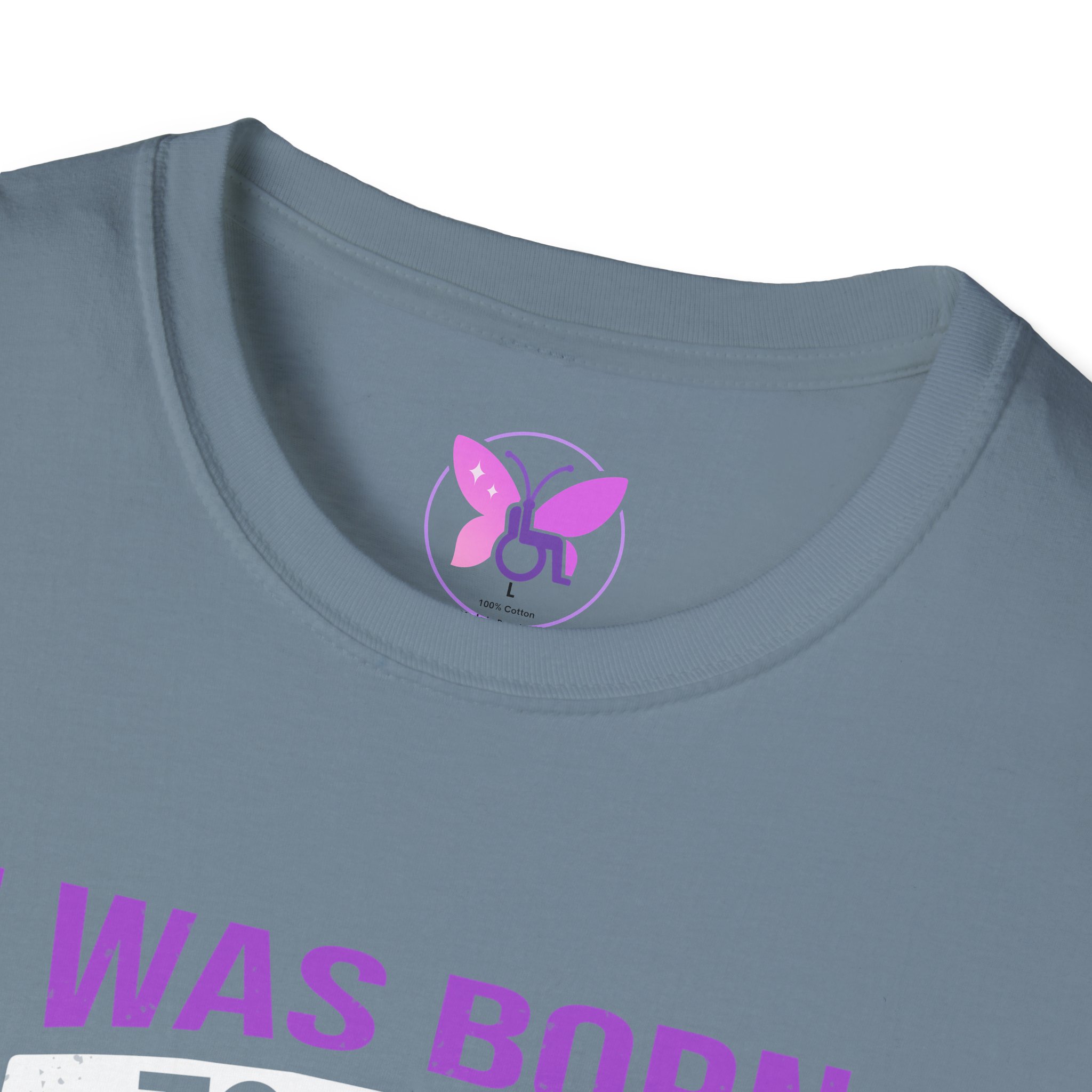 Purple Ribbon Awareness T-Shirt Pancreatic Cancer, Epilepsy, Domestic Violence Support Motivational Fighter Unisex Tee Will Not Back Down - Image 11