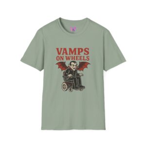 Vamps on Wheels – Inclusive Graphic Tee ( Tik Tok Follower Recommendation)