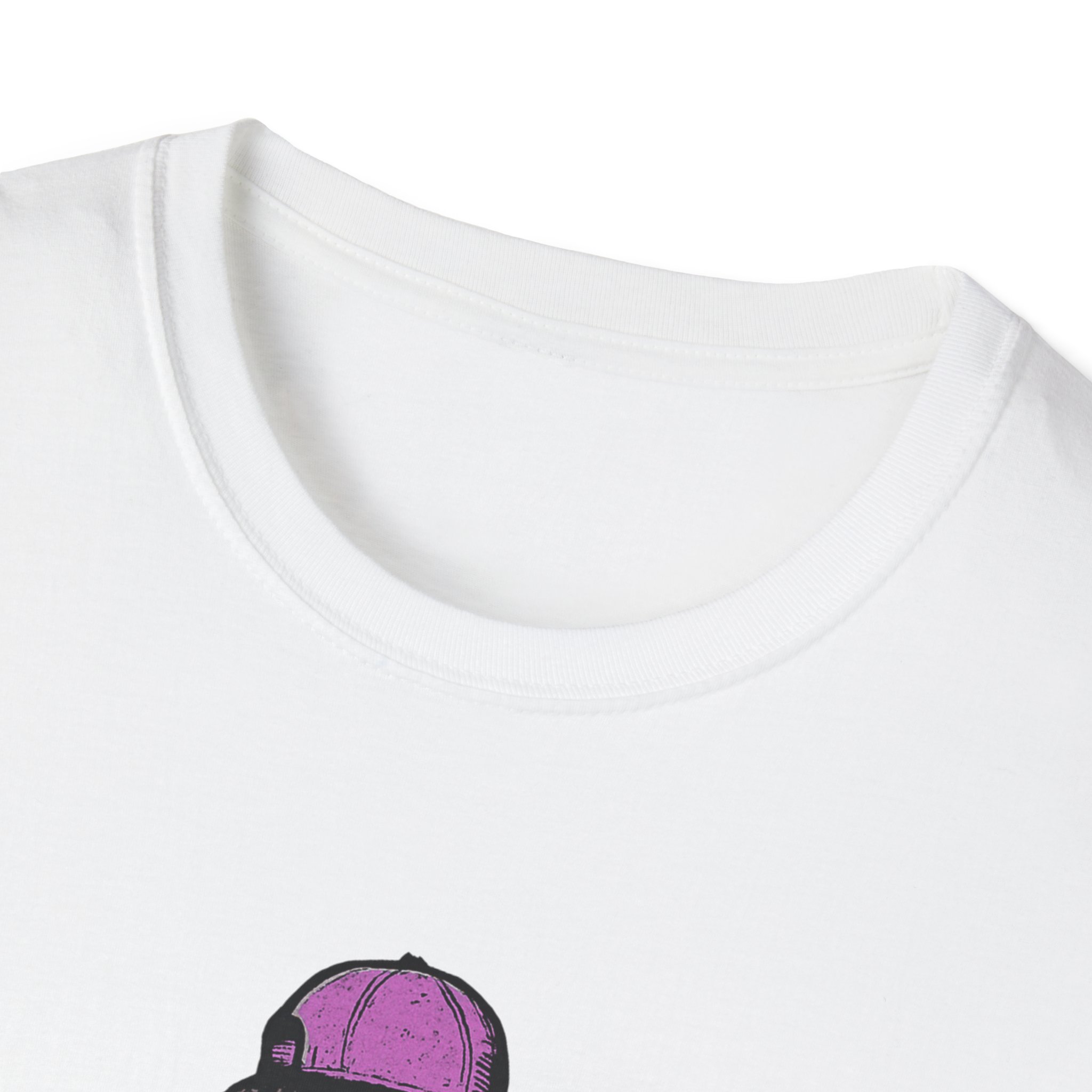 Dreadlocks Streetwear Graphic Tee Purple Cap Hoodie Backpack Urban Unisex Tee soft unisex cotton, Streetwear Lovers, Unisex Gift - Image 3