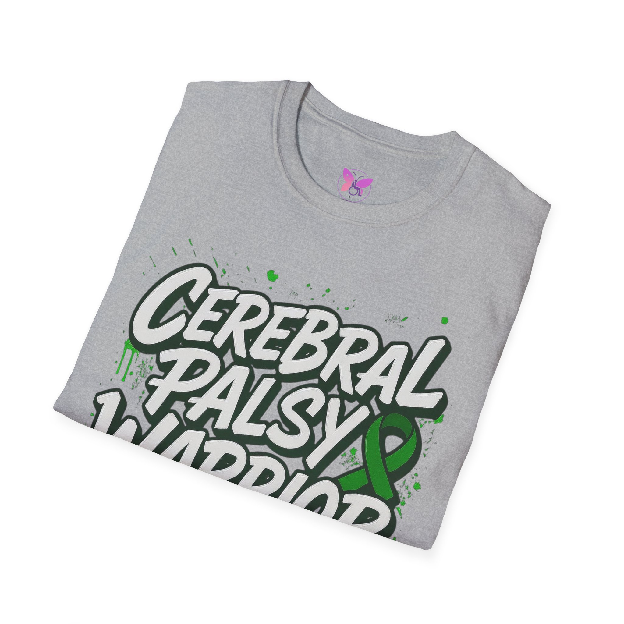 Adult Cerebral Palsy Warrior Tee | Graffiti Awareness Edition - Image 22