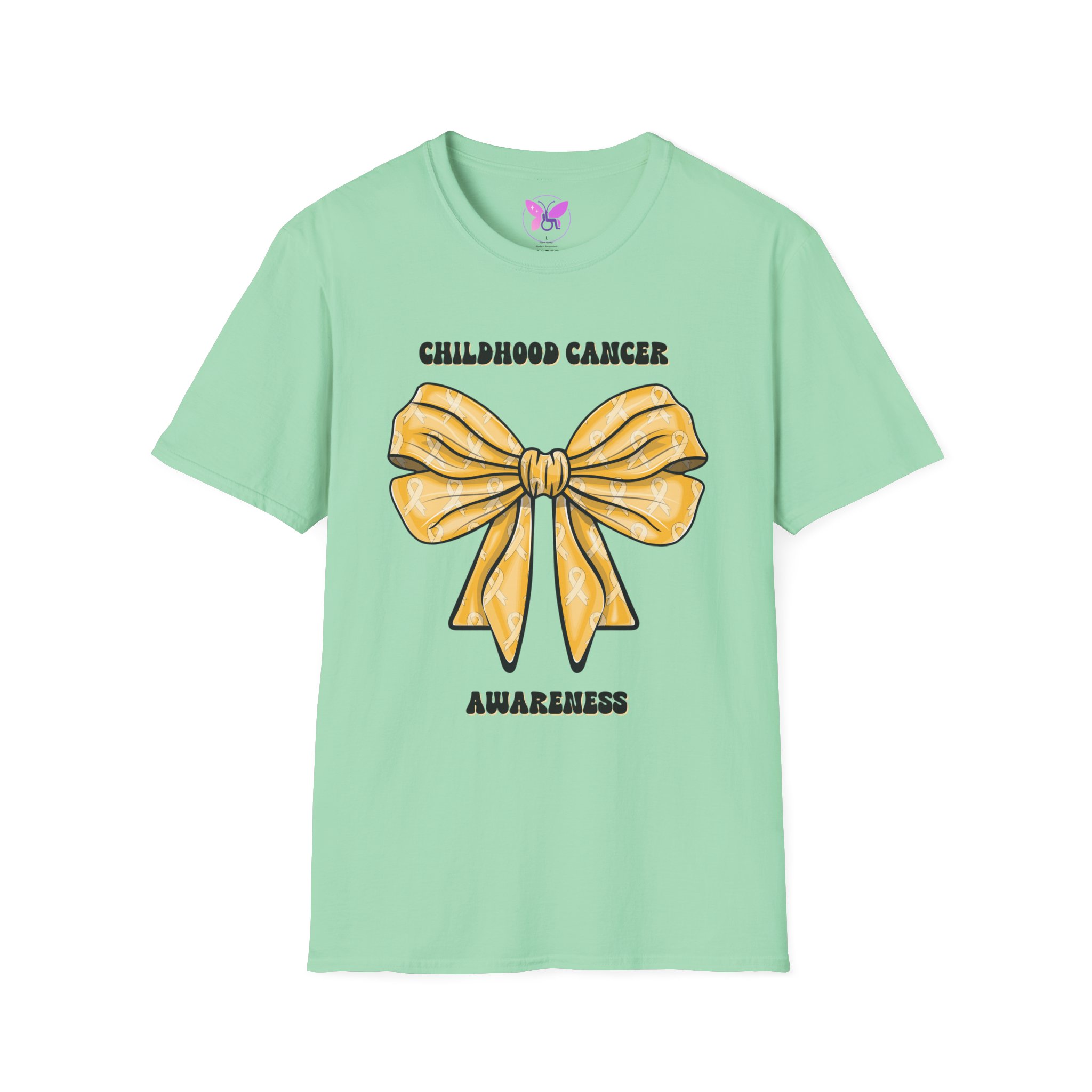Childhood Cancer Awareness Shirt Gold Ribbon T-Shirt | Awareness Shirt, Pediatric Cancer Support Tee for Kids and Adults Unisex Fundraiser - Image 17