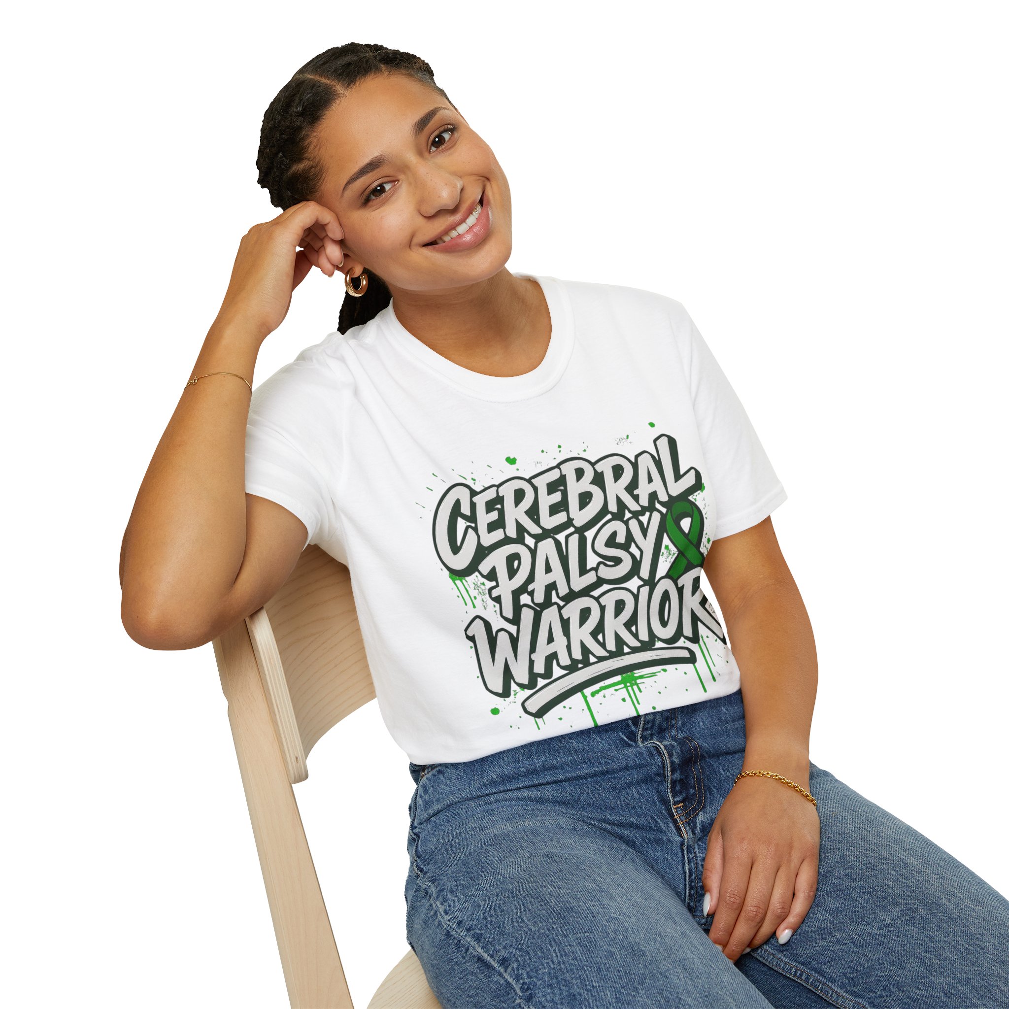Adult Cerebral Palsy Warrior Tee | Graffiti Awareness Edition - Image 11