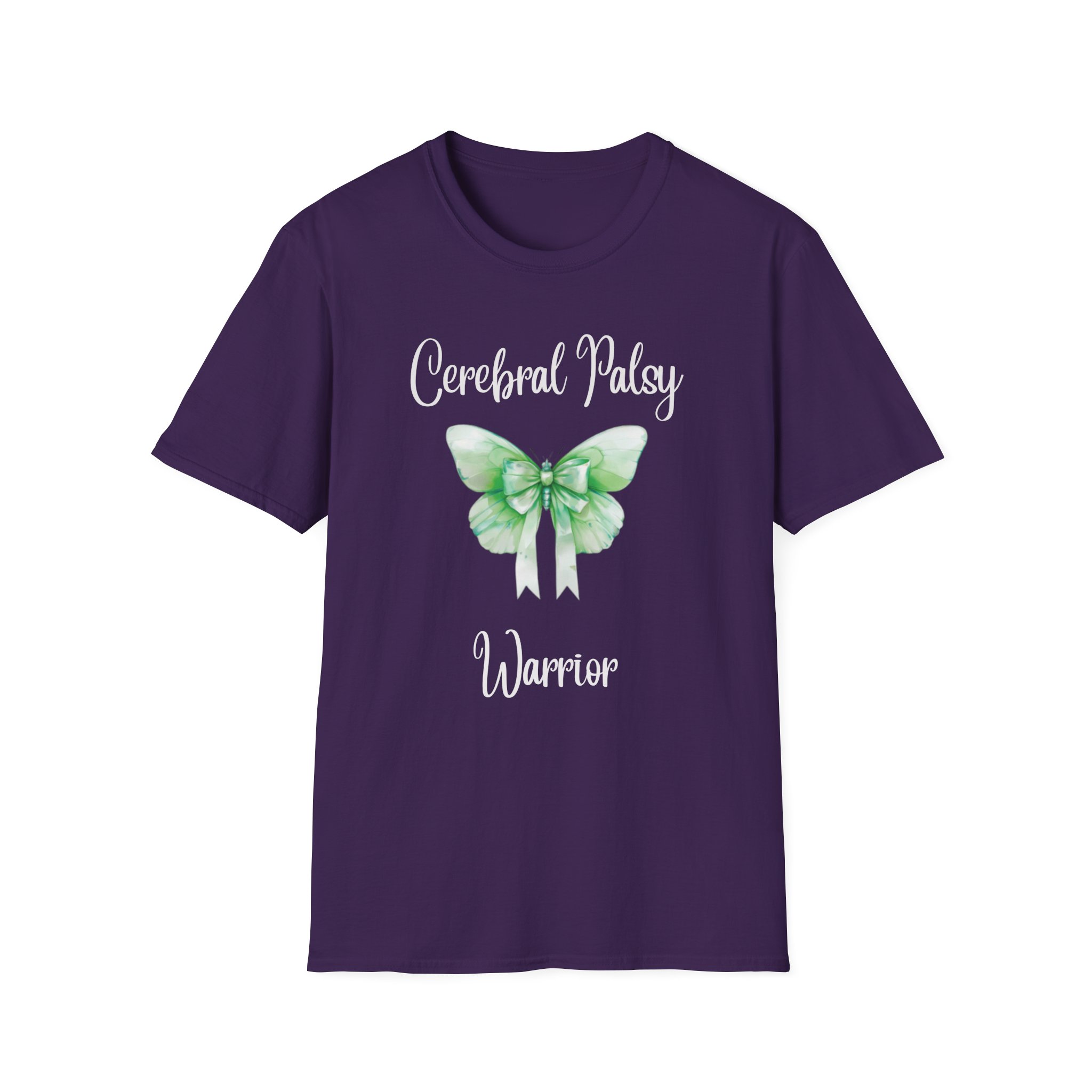 Cerebral Palsy Warrior Awareness T-Shirt Green Butterfly Tee for Fighters, Advocates, Disability Tee, Fundraisers, Empowerment Tee - Image 13