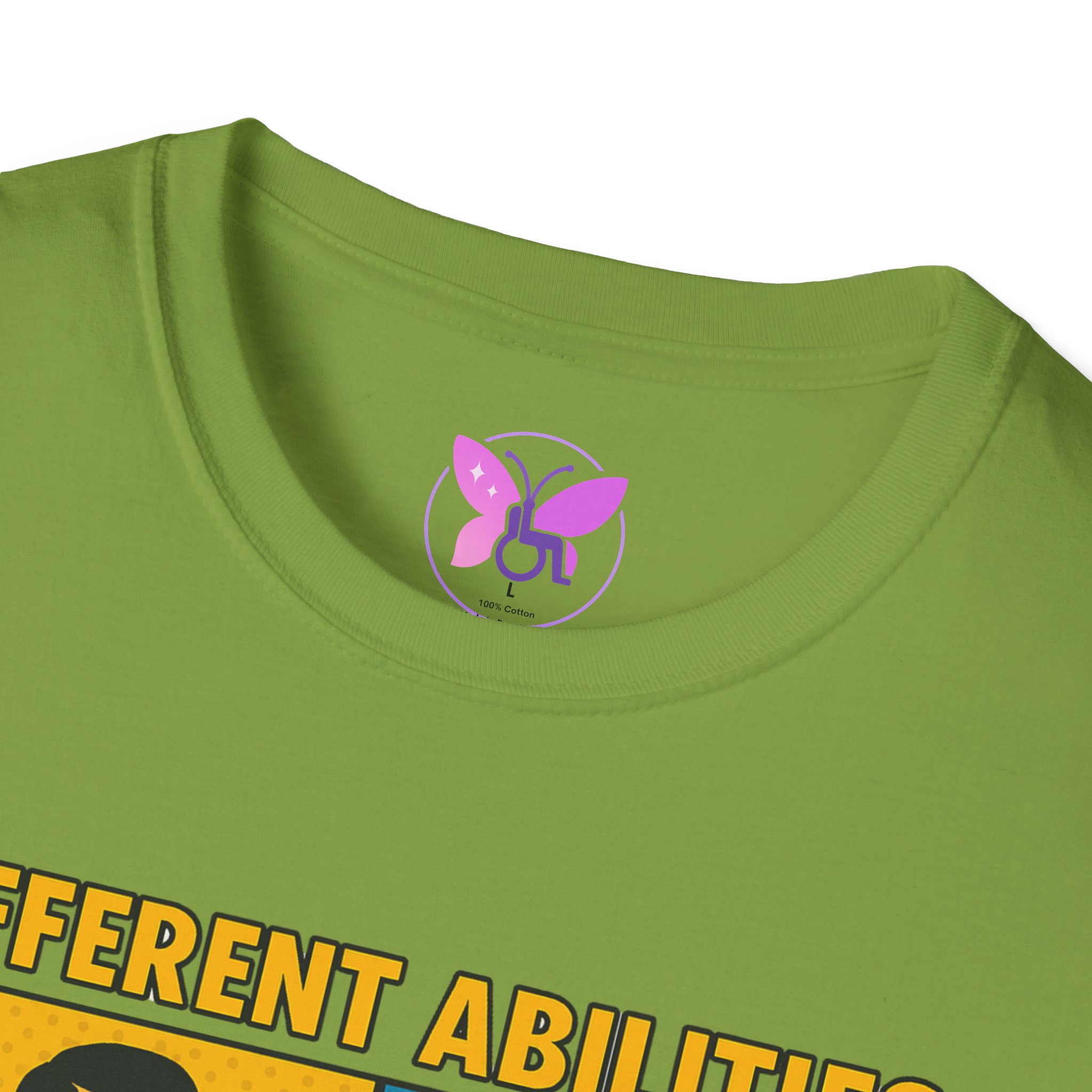 Different Abilities Same Attitude T-Shirt Disability Empowerment Tee Inclusive Unisex Shirt - Image 19