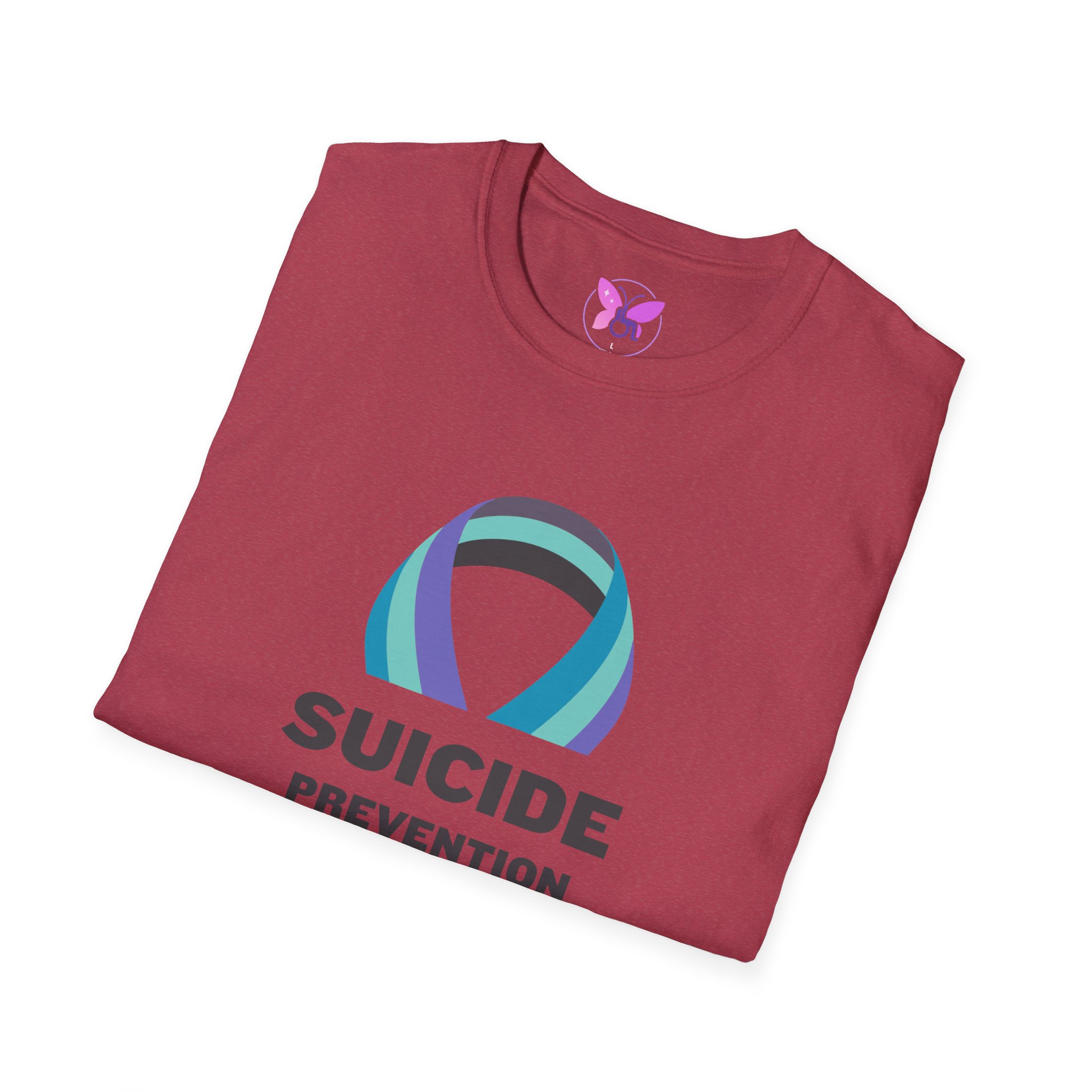 Suicide Prevention Awareness T-Shirt with Teal Purple Ribbon Mental Health Support Tee No Suicide Awareness Gift for Loved Ones - Image 20