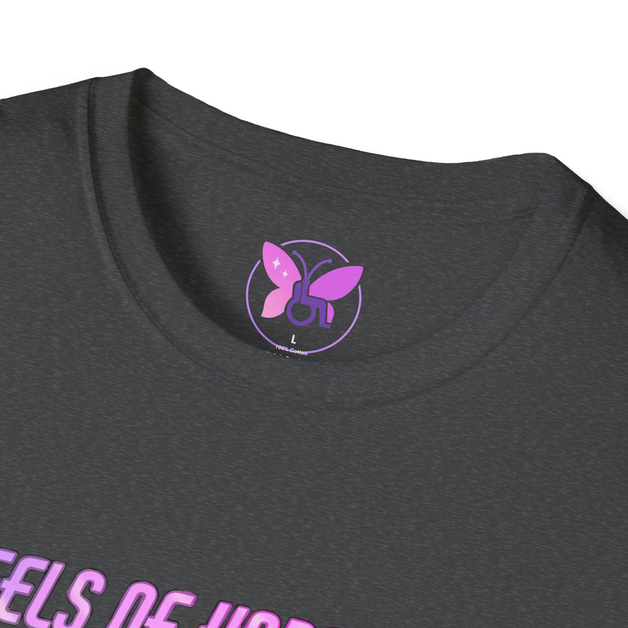 Wheels of Hope Unisex Softstyle T-Shirt, Inspirational Tee, Casual Wear, Gift for Friends, Everyday Comfort, Positive Vibes - Image 23