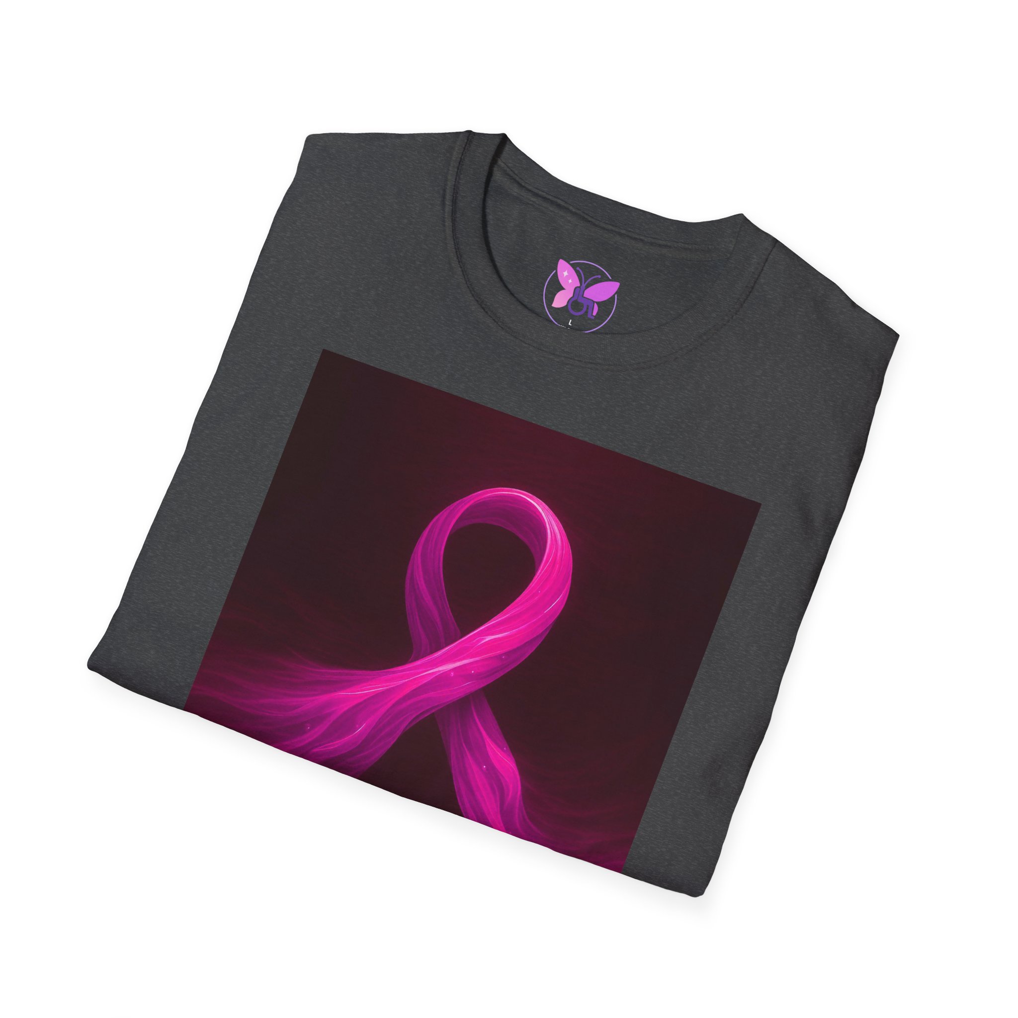 Limitless Strength Awareness T-Shirt, Breast Cancer Awareness Tee, Inspirational Shirt, Empowerment Gift, Unisex Softstyle T-Shirt - Image 8