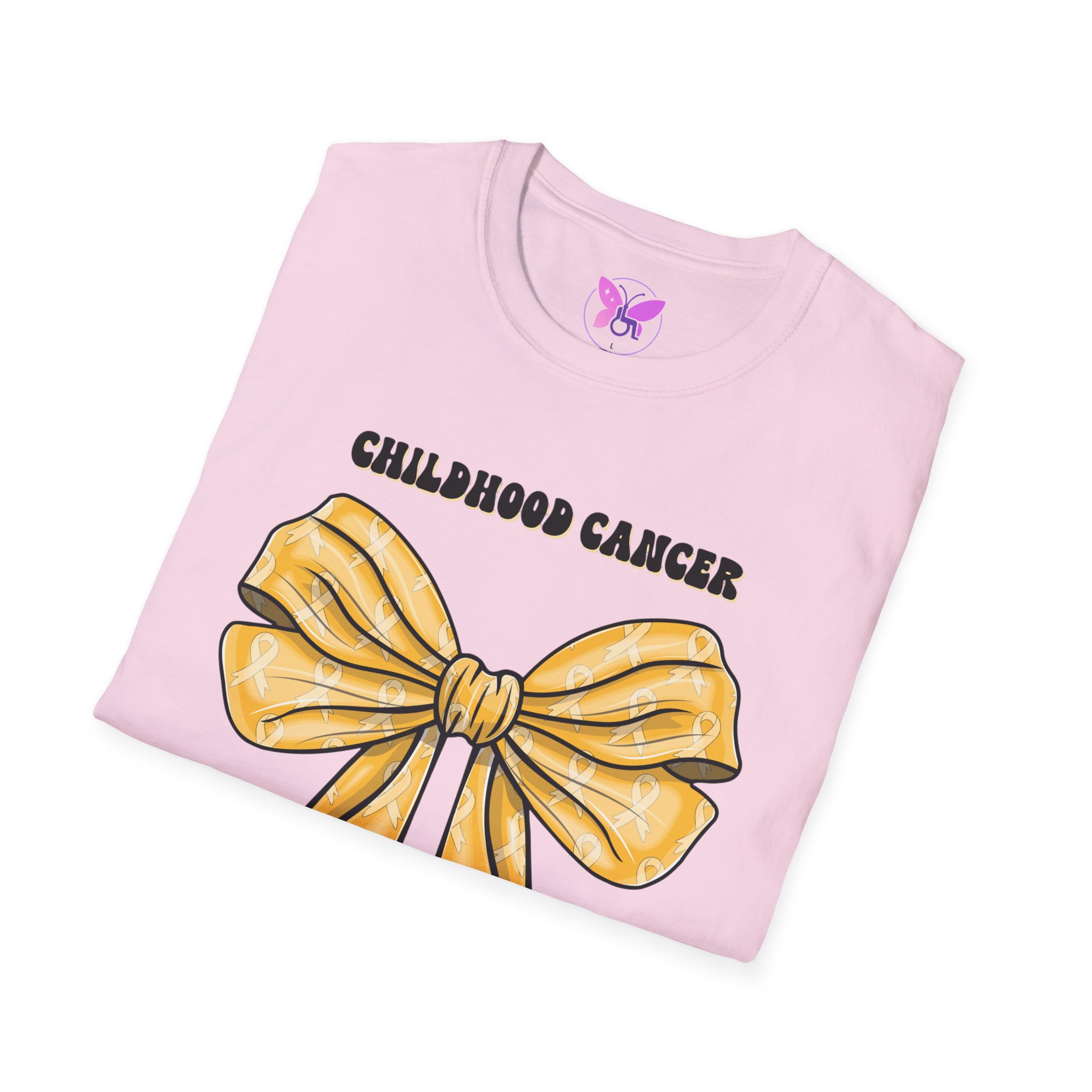 Childhood Cancer Awareness Shirt Gold Ribbon T-Shirt | Awareness Shirt, Pediatric Cancer Support Tee for Kids and Adults Unisex Fundraiser - Image 24