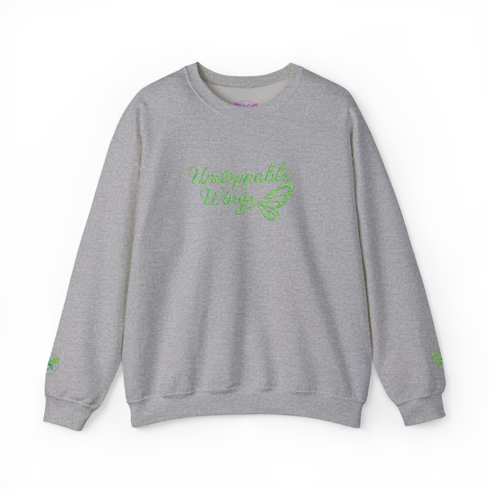 Adult Limited Edition “Unstoppable Wings” Cerebral Palsy Embroidered Adult Sweatshirt - Image 13