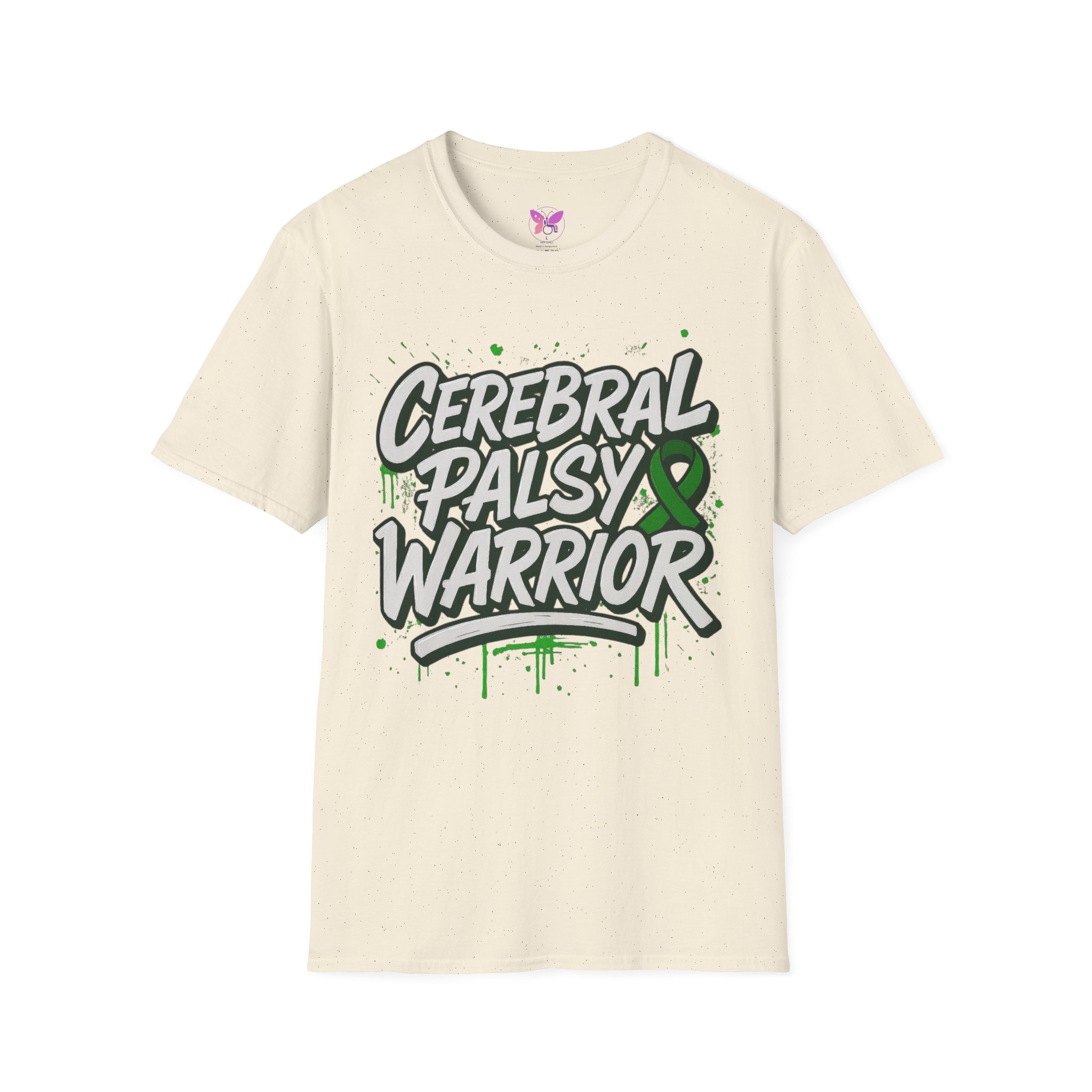 Adult Cerebral Palsy Warrior Tee | Graffiti Awareness Edition - Image 25