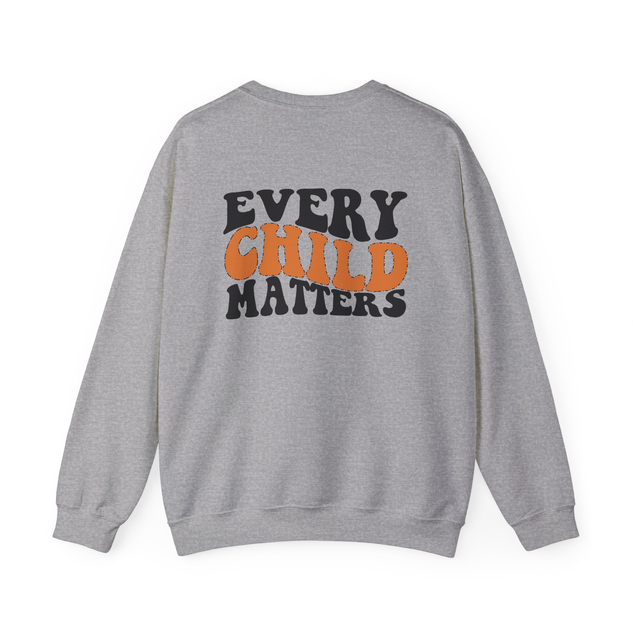 Every Child Matters Crewneck Sweatshirt Adult, Cozy Unisex Pullover, School Spirit Gear, Charity Awareness Apparel, Gift for Parents