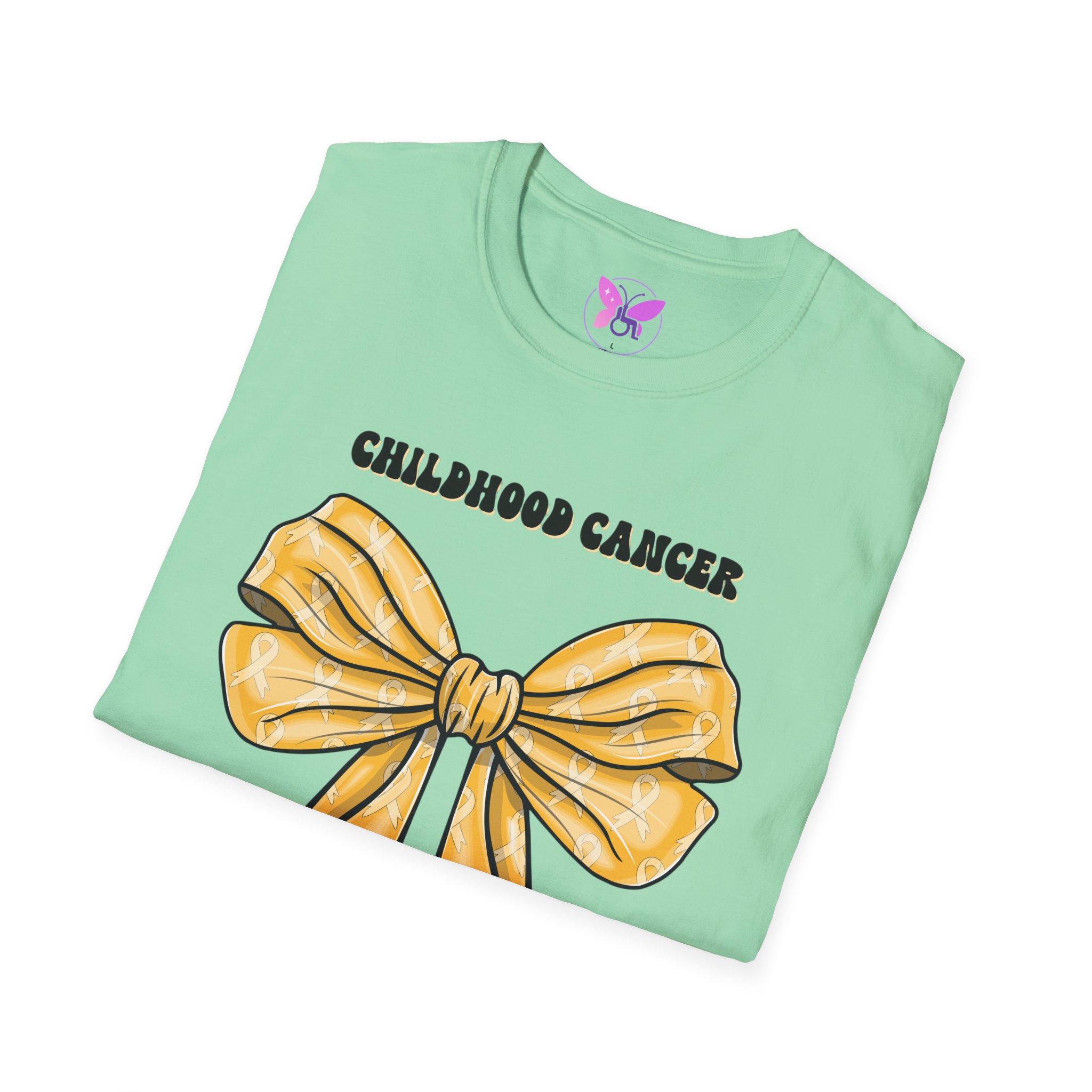 Childhood Cancer Awareness Shirt Gold Ribbon T-Shirt | Awareness Shirt, Pediatric Cancer Support Tee for Kids and Adults Unisex Fundraiser - Image 20