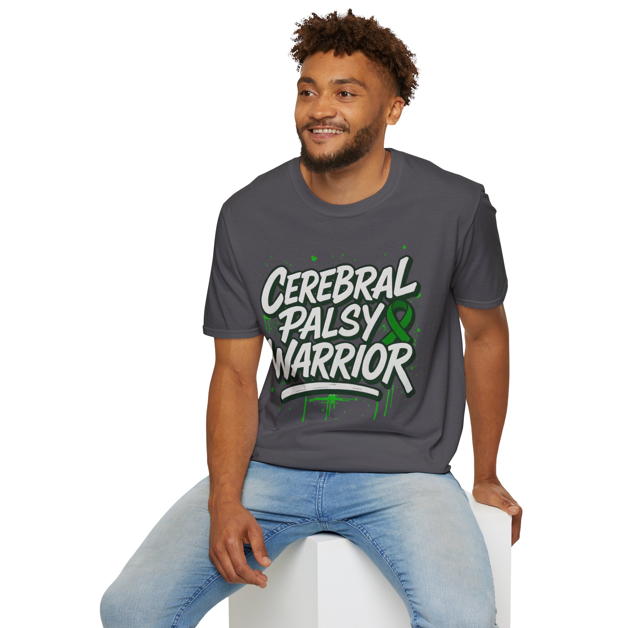 Adult Cerebral Palsy Warrior Tee | Graffiti Awareness Edition - Image 36