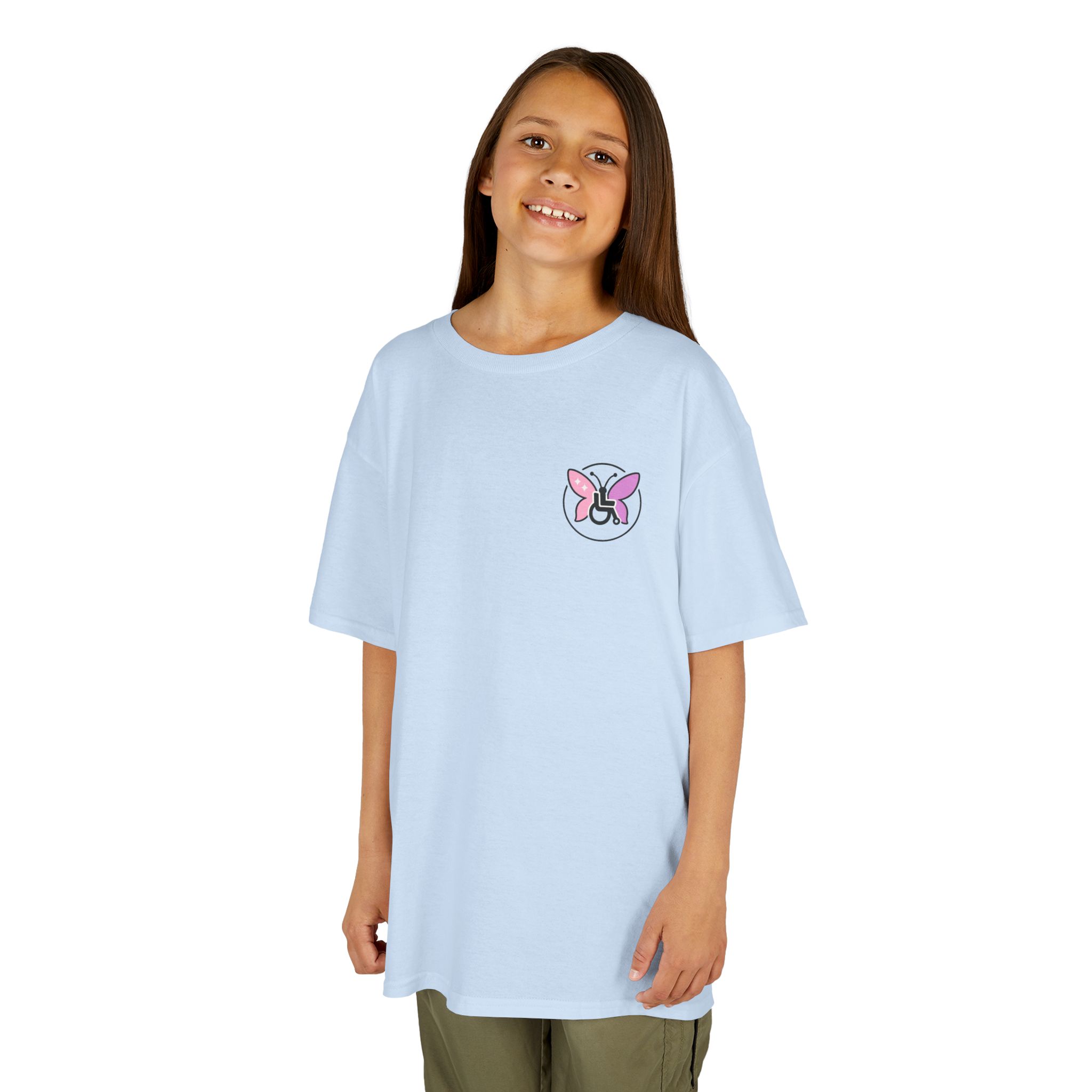 Kids Butterfly Effect of Kindness T-Shirt National Pink Shirt Day - Image 54