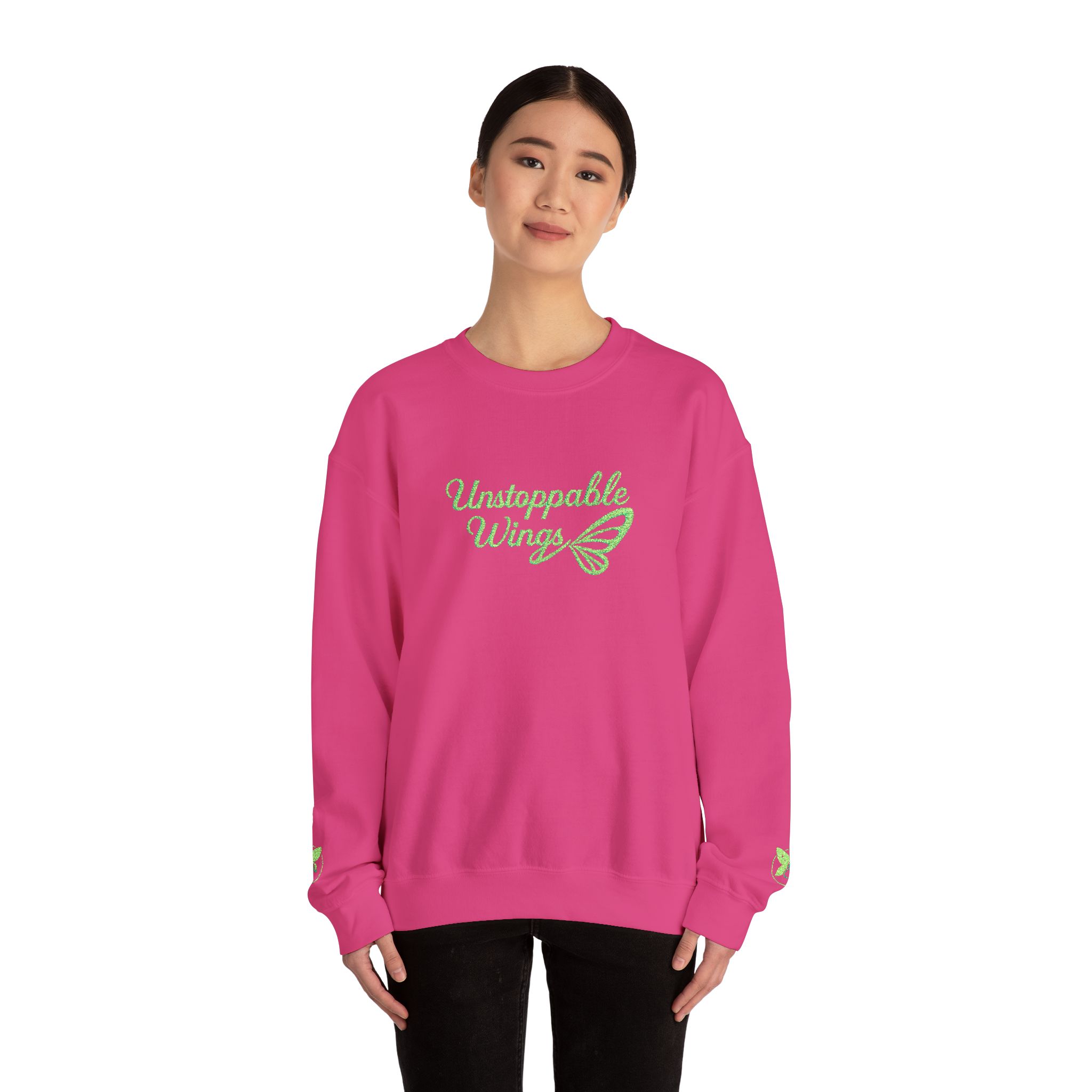 Adult Limited Edition “Unstoppable Wings” Cerebral Palsy Embroidered Adult Sweatshirt - Image 28