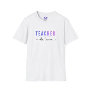 Custom Teacher Shirt, Teacher Mrs Shirt, Teacher Appreciation Shirt, Cute Teacher Shirt, Personalized teacher, Elementary Teacher gift