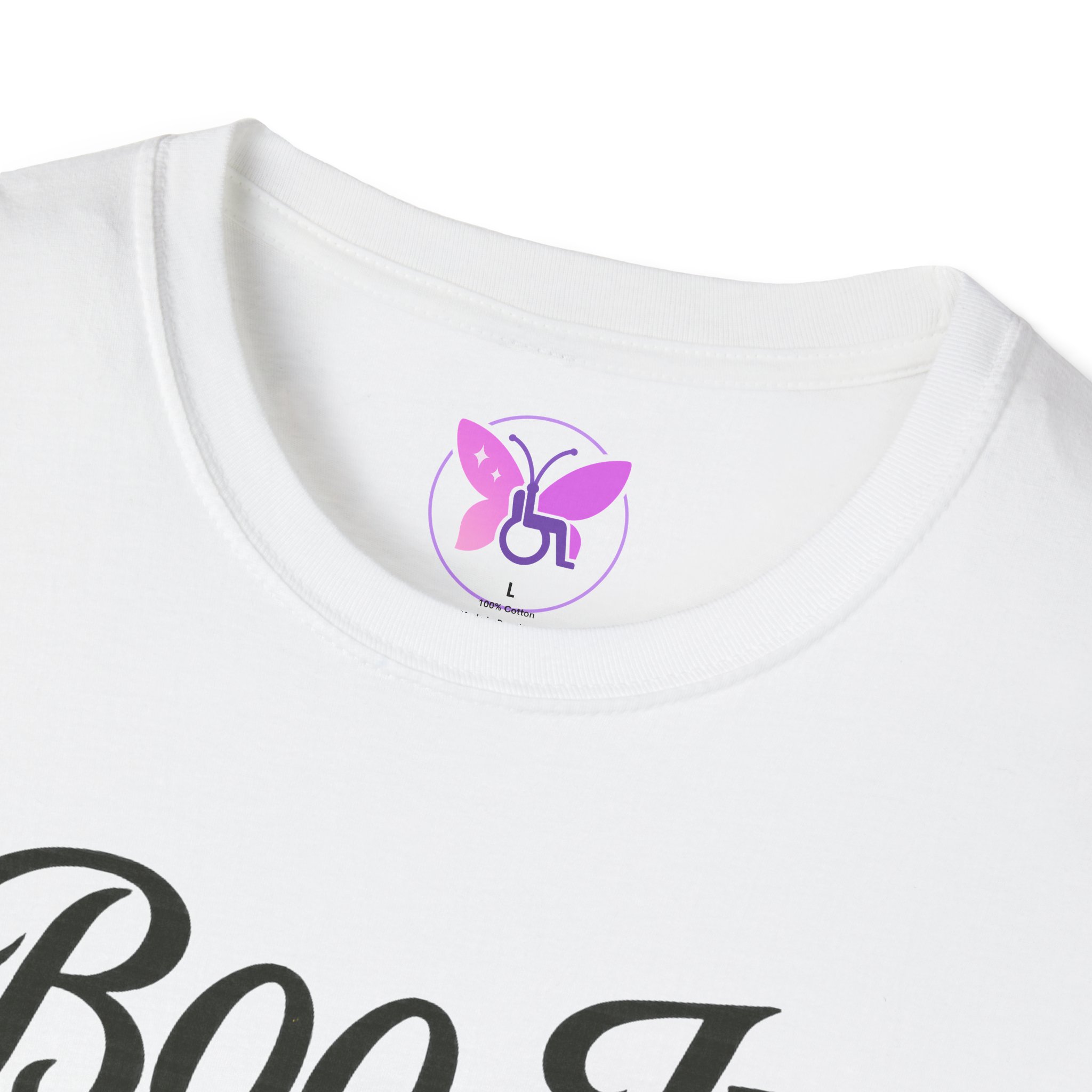 Boo-Jee Graphic T-Shirt, Trendy Tee for Fashion Lovers, Stylish Casual Wear, Great Gift for Friends, Funny T-Shirt for Parties - Image 3