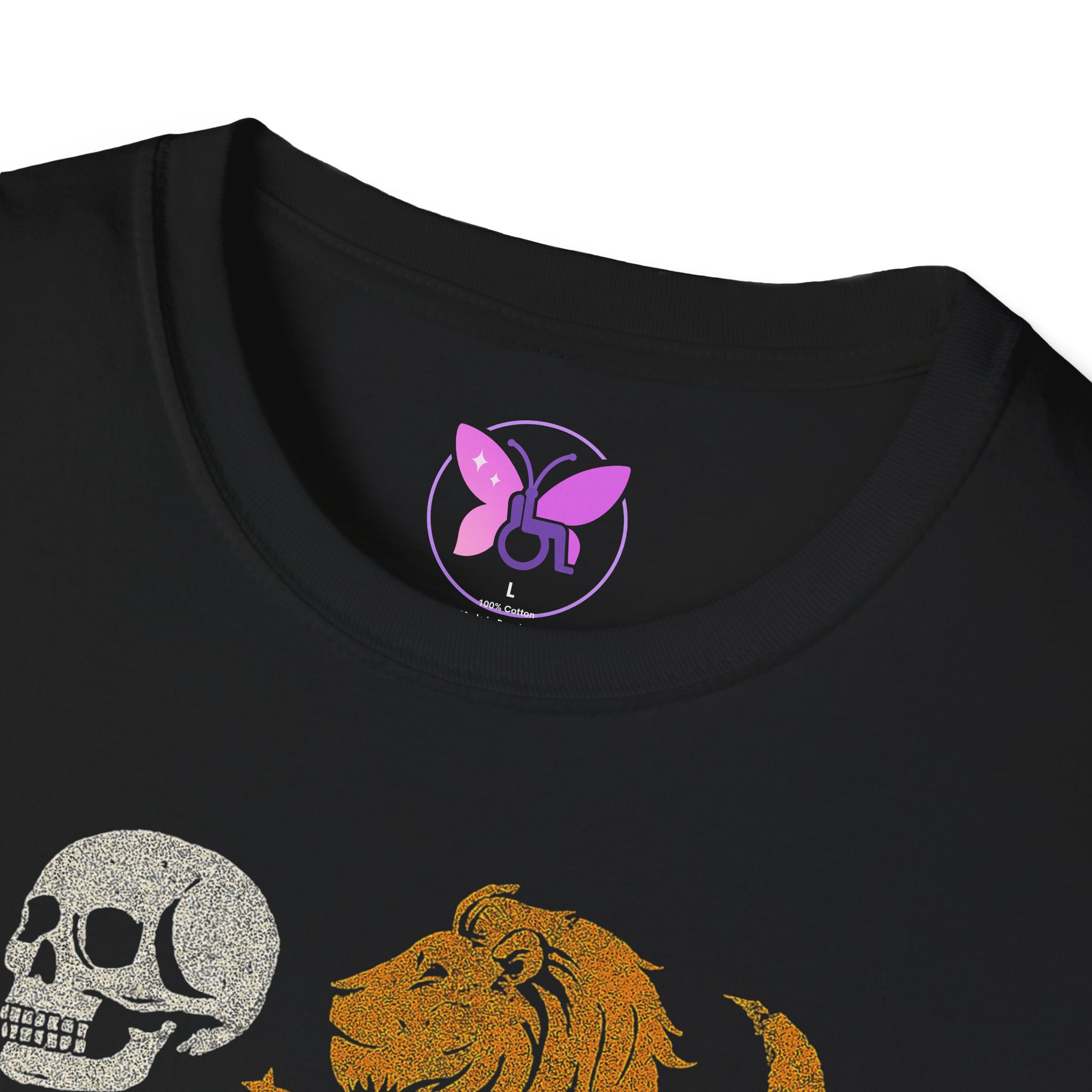 The Lion, The Witch, and the Audacity of This Bitch Shirt Funny Teacher Halloween Shirt, Book Quote Unisex Tee, Sassy Adult Teacher Gift - Image 3