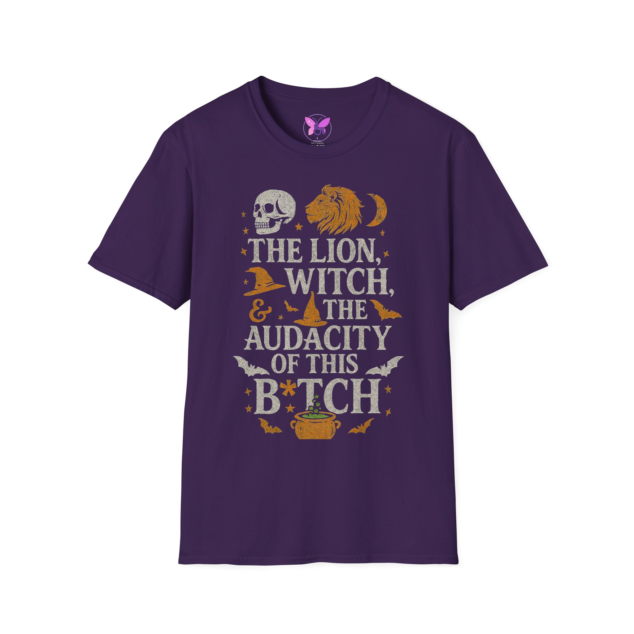 The Lion, The Witch, and the Audacity of This Bitch Shirt Funny Teacher Halloween Shirt, Book Quote Unisex Tee, Sassy Adult Teacher Gift - Image 17