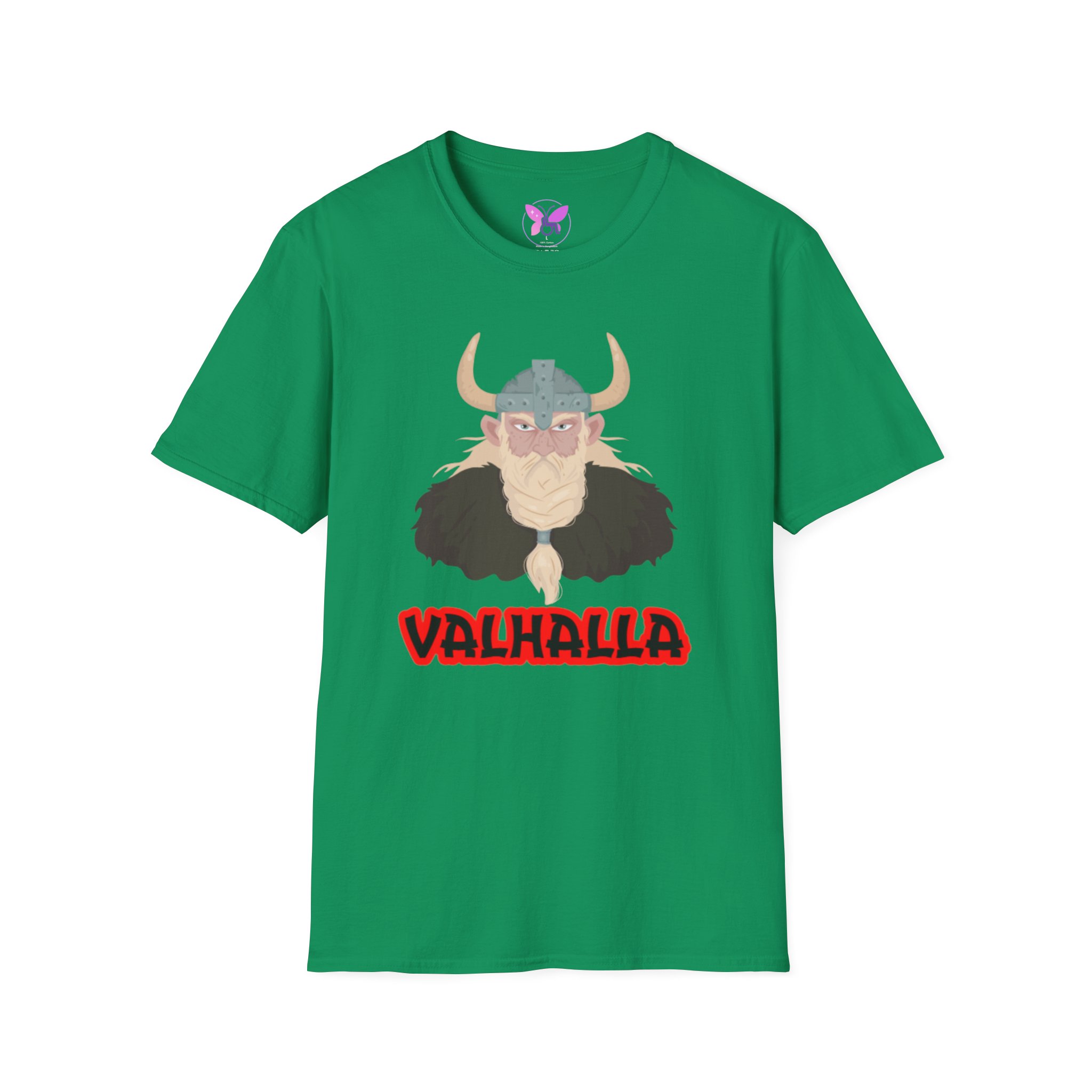 Valhalla Viking Graphic T-Shirt, Gift for Norse Mythology Lovers,Norse Mythology Warrior Spirit Tee | Viking and Scandinavian Aesthetic - Image 17