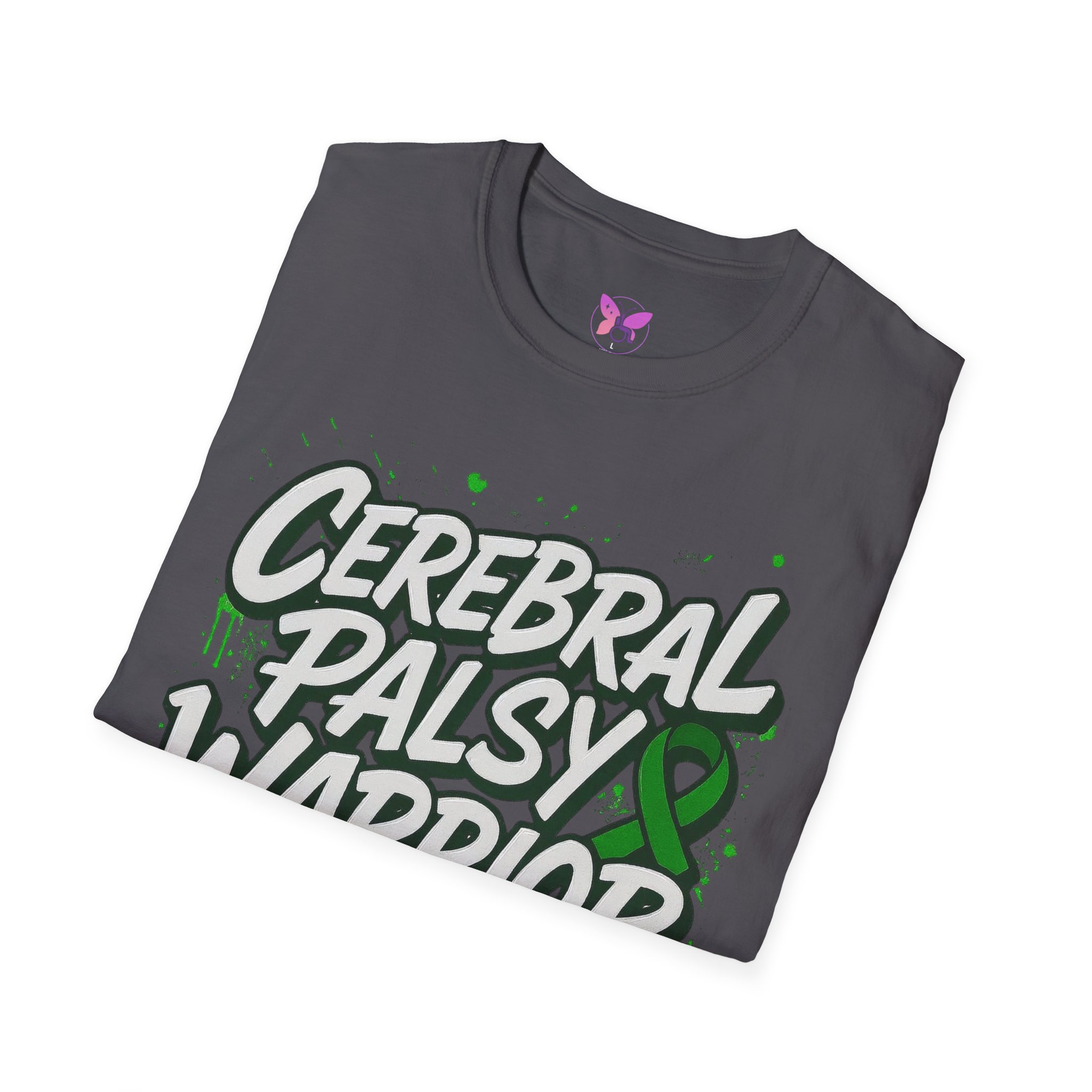 Adult Cerebral Palsy Warrior Tee | Graffiti Awareness Edition - Image 34