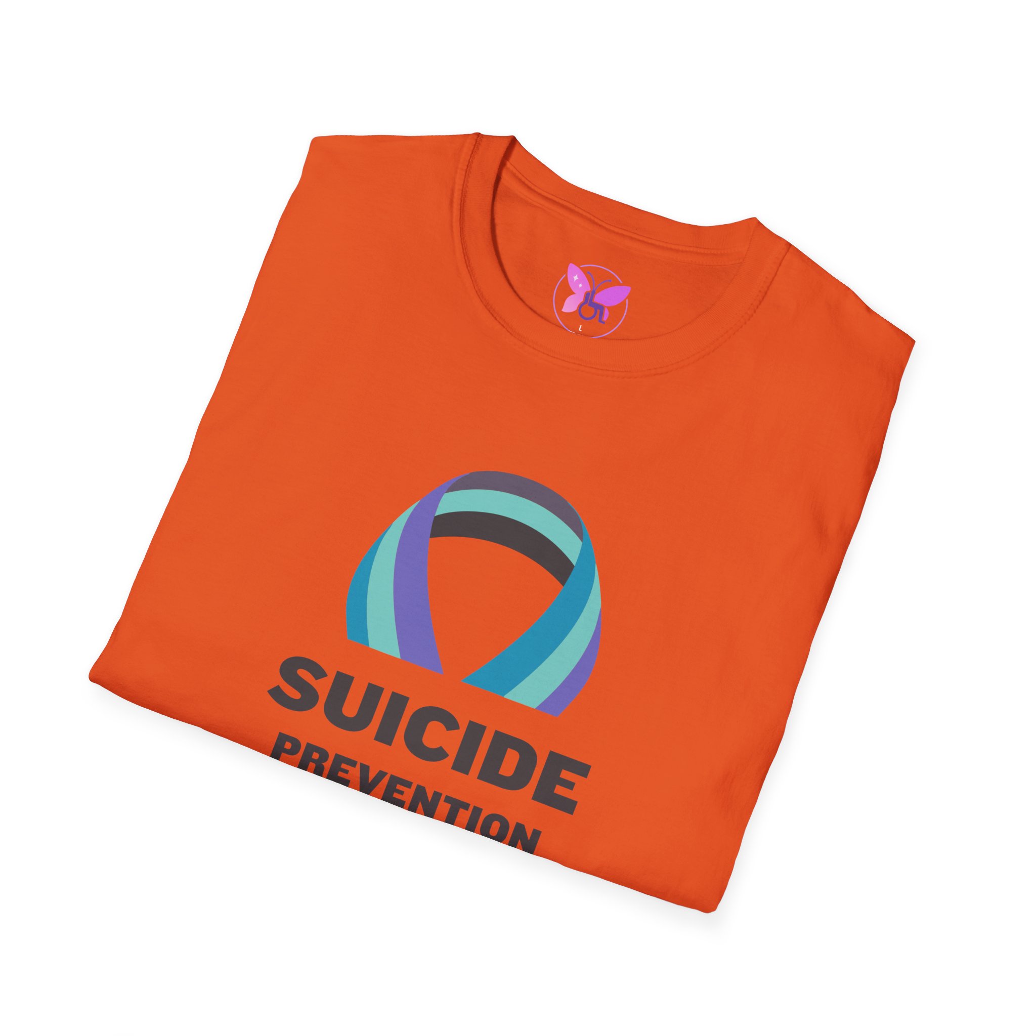 Suicide Prevention Awareness T-Shirt with Teal Purple Ribbon Mental Health Support Tee No Suicide Awareness Gift for Loved Ones - Image 8