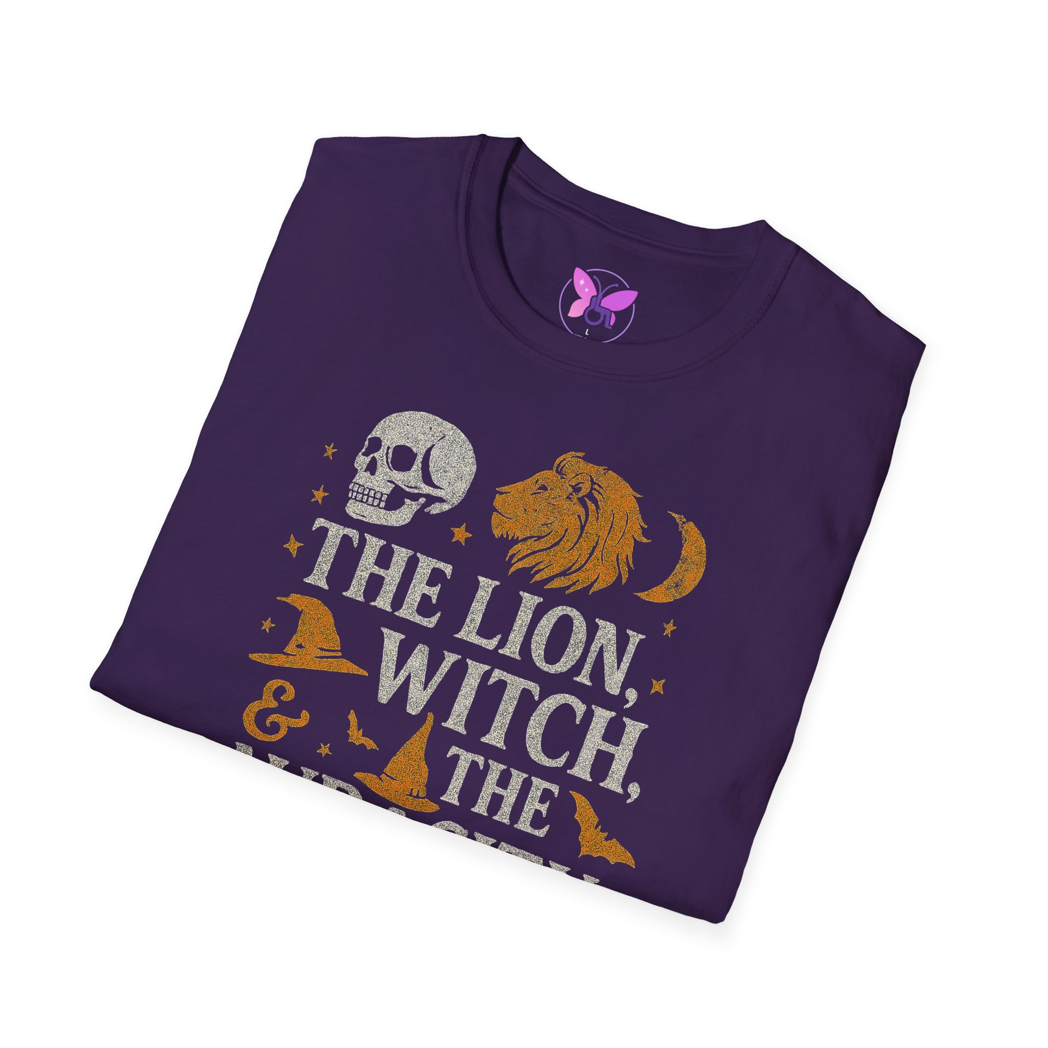 The Lion, The Witch, and the Audacity of This Bitch Shirt Funny Teacher Halloween Shirt, Book Quote Unisex Tee, Sassy Adult Teacher Gift - Image 20