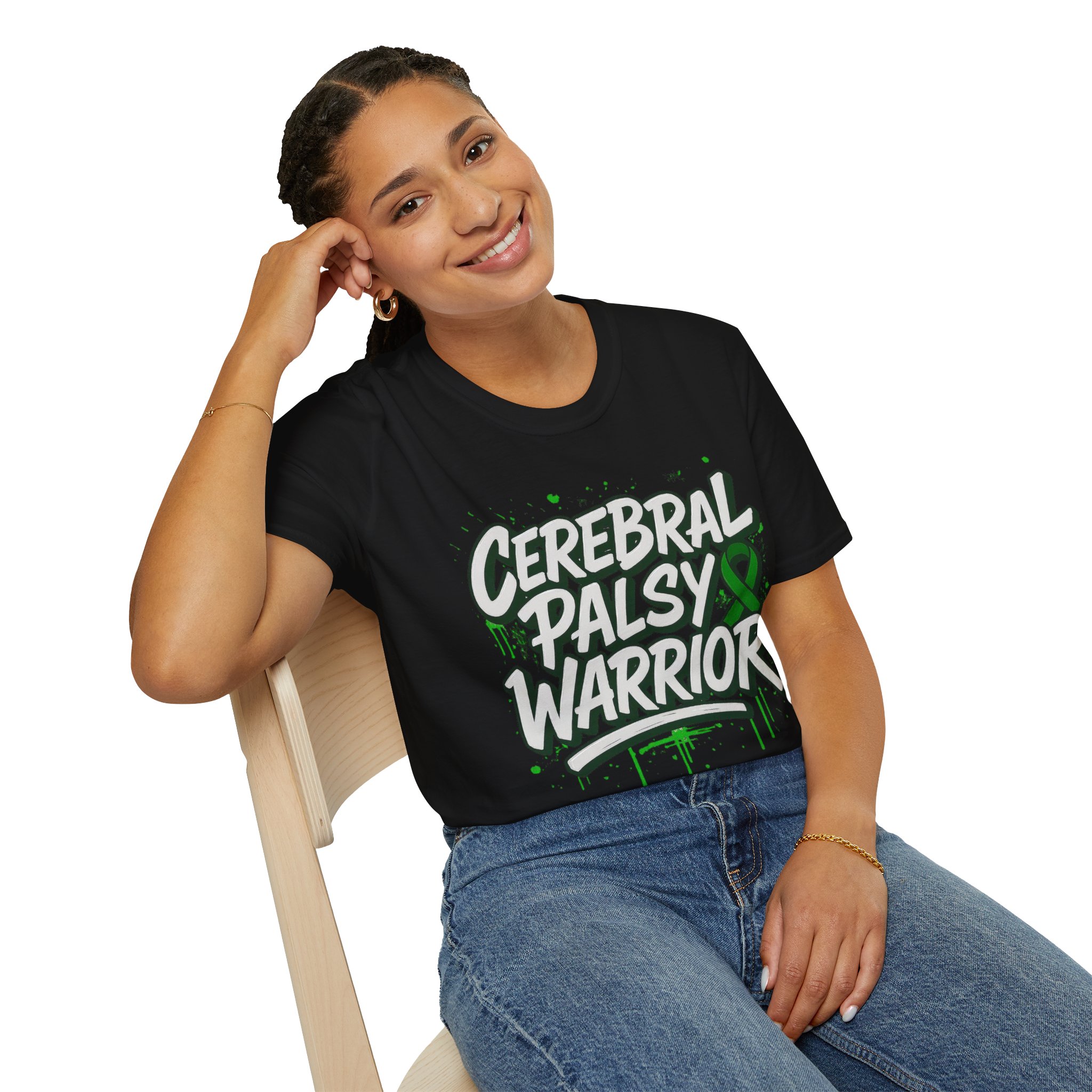 Adult Cerebral Palsy Warrior Tee | Graffiti Awareness Edition - Image 5