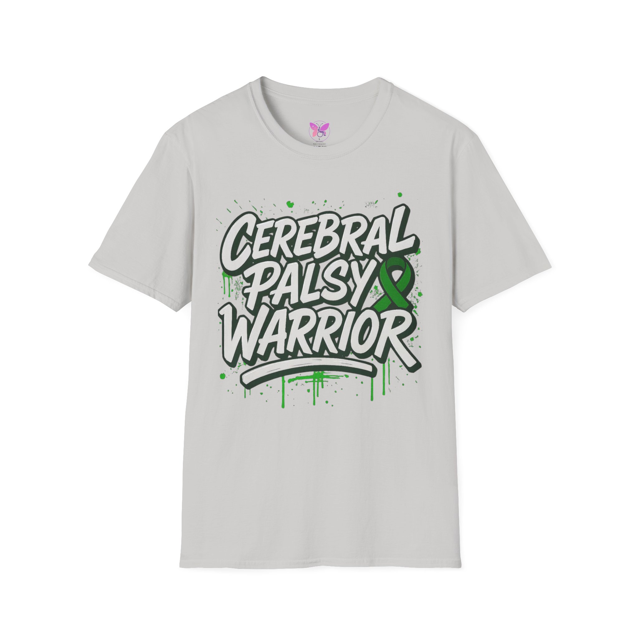 Adult Cerebral Palsy Warrior Tee | Graffiti Awareness Edition - Image 13