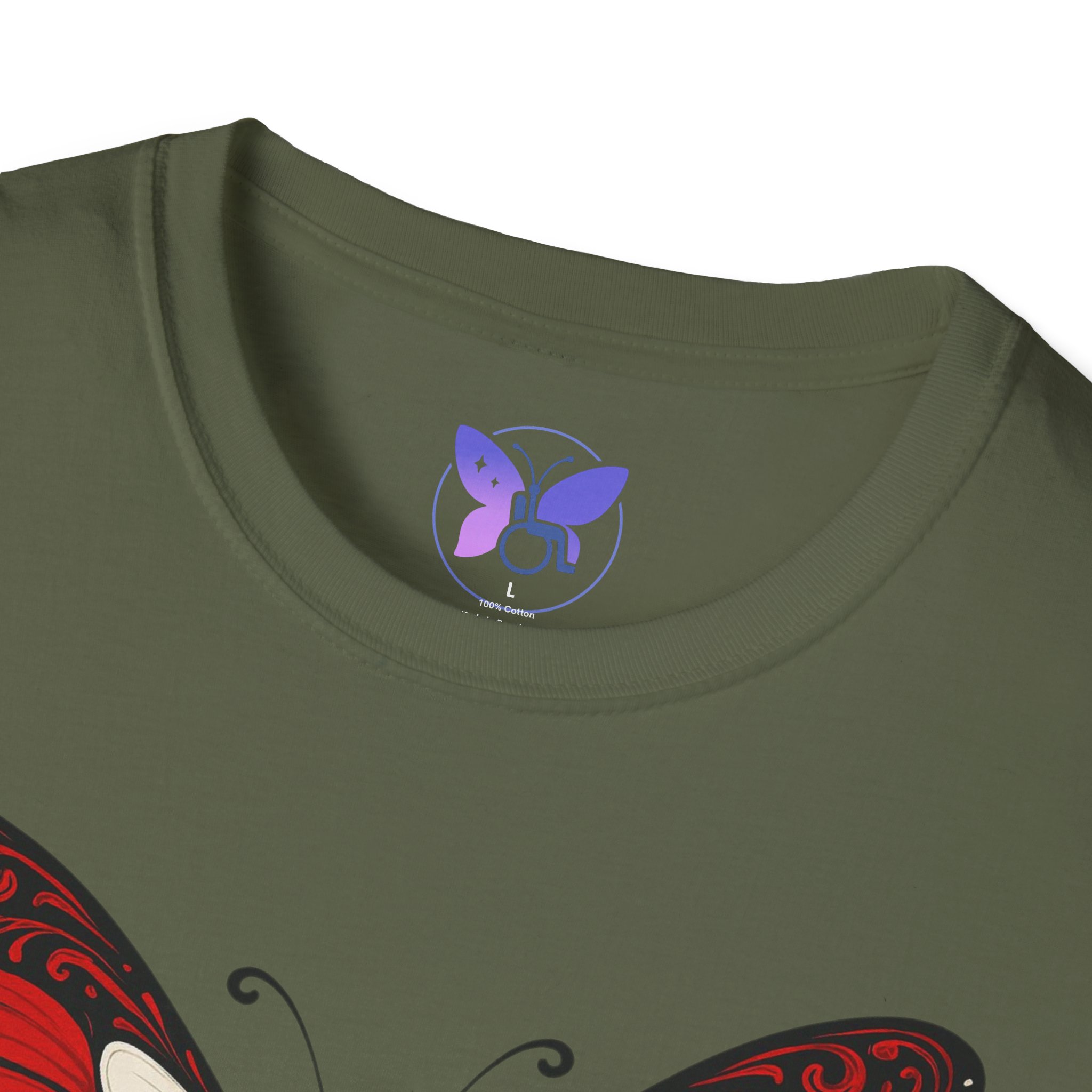Unstoppable Wings Canada Flag Butterfly Shirt Unisex Canadian Flag Butterfly Tee Patriot Pride Empowerment Graphic Shirt Gift for Canadians - Image 15