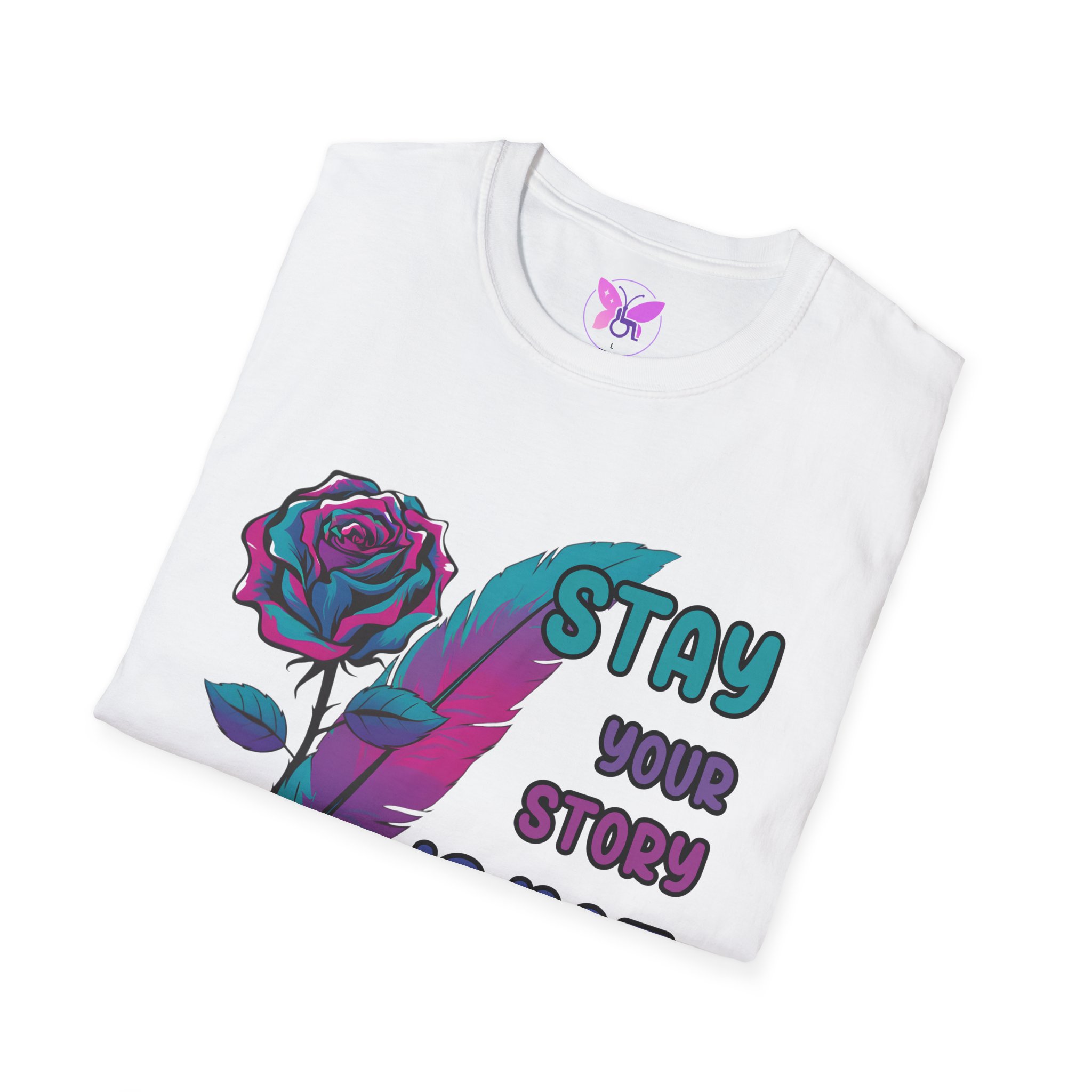 Your Story Is Not Over Suicide Awareness Prevention T-Shirt, Inspirational Tee, Resilience Tee, Survior Gift, Talk About It, Positive Vibes - Image 4